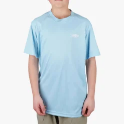 Kids Jigfish Jig Fishing Short Sleeve Shirt | AFTCO