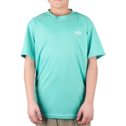 Kids Jigfish Jig Fishing Short Sleeve Shirt | AFTCO