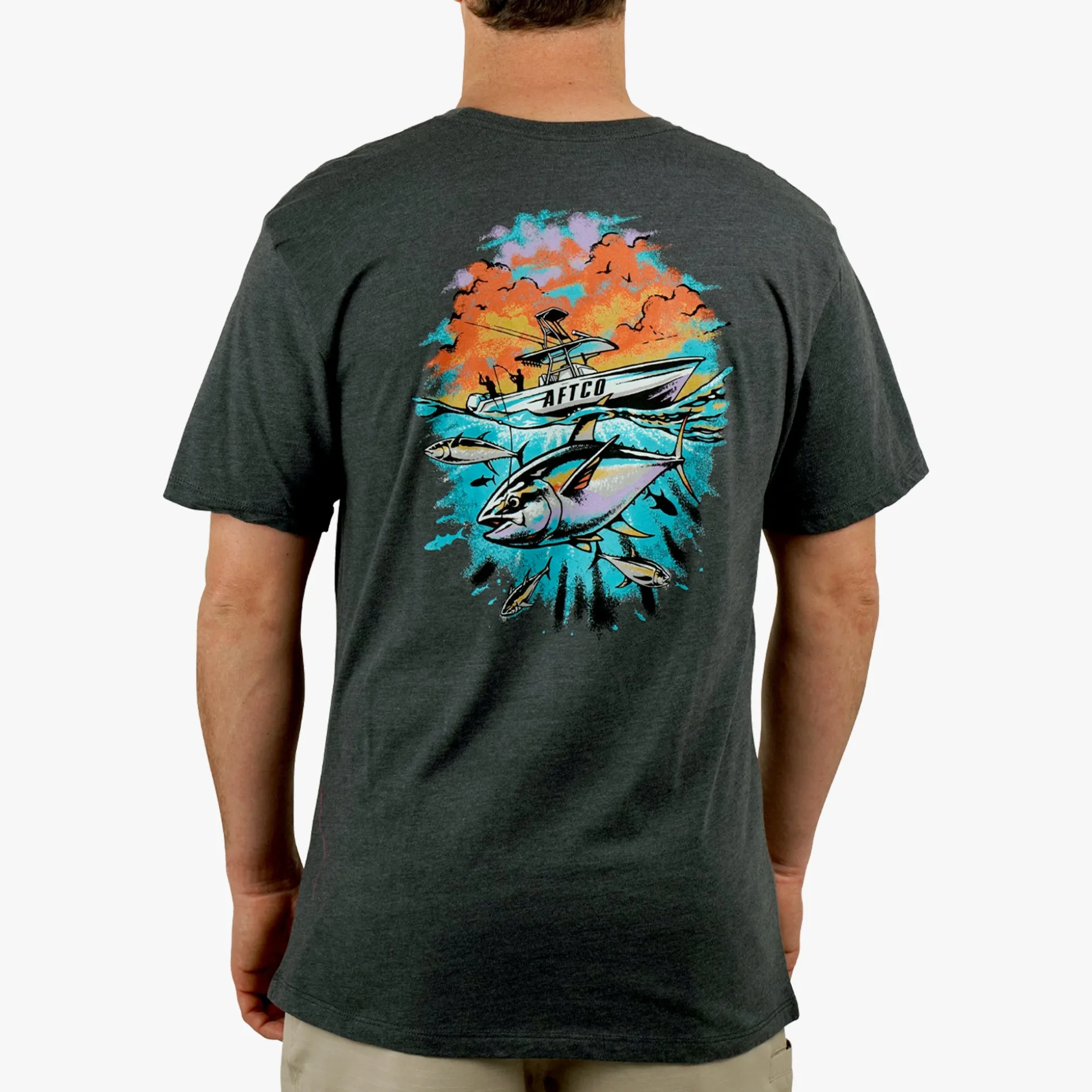 Leader SS Tuna T-Shirt | AFTCO