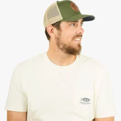 Lemonade Leather Trucker Hat
