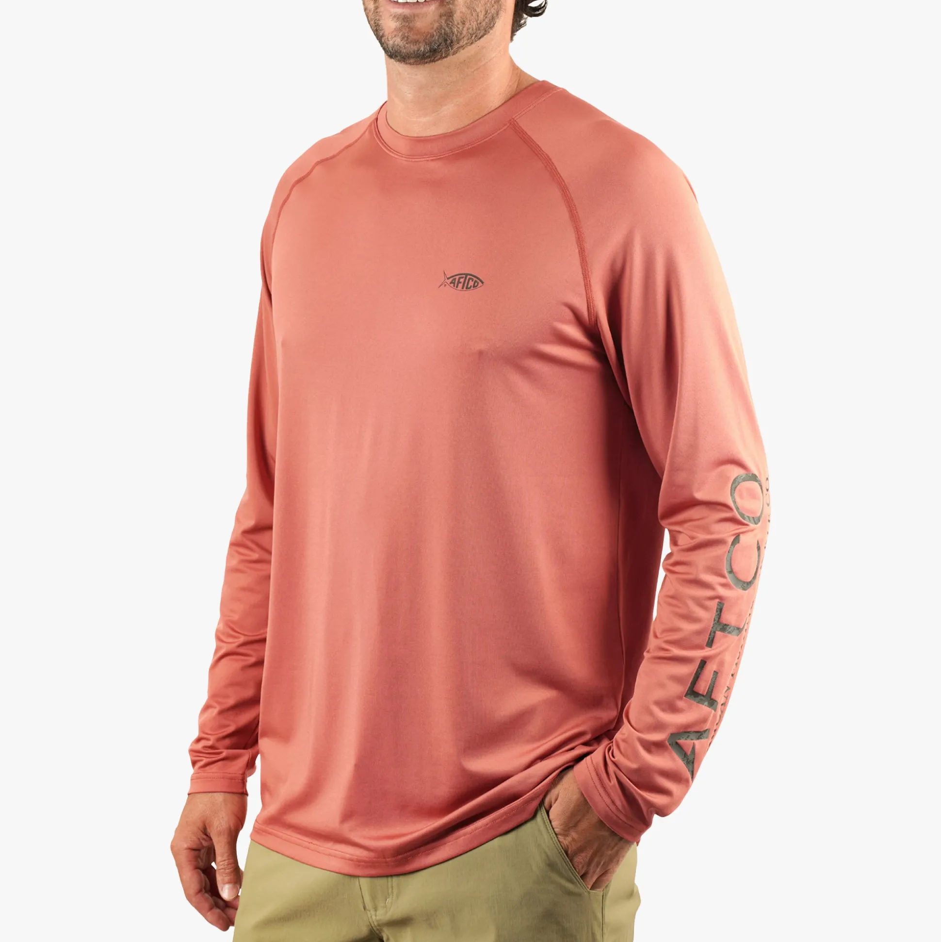 Men's Long Sleeve Sun Protection Shirt - Samurai by AFTCO