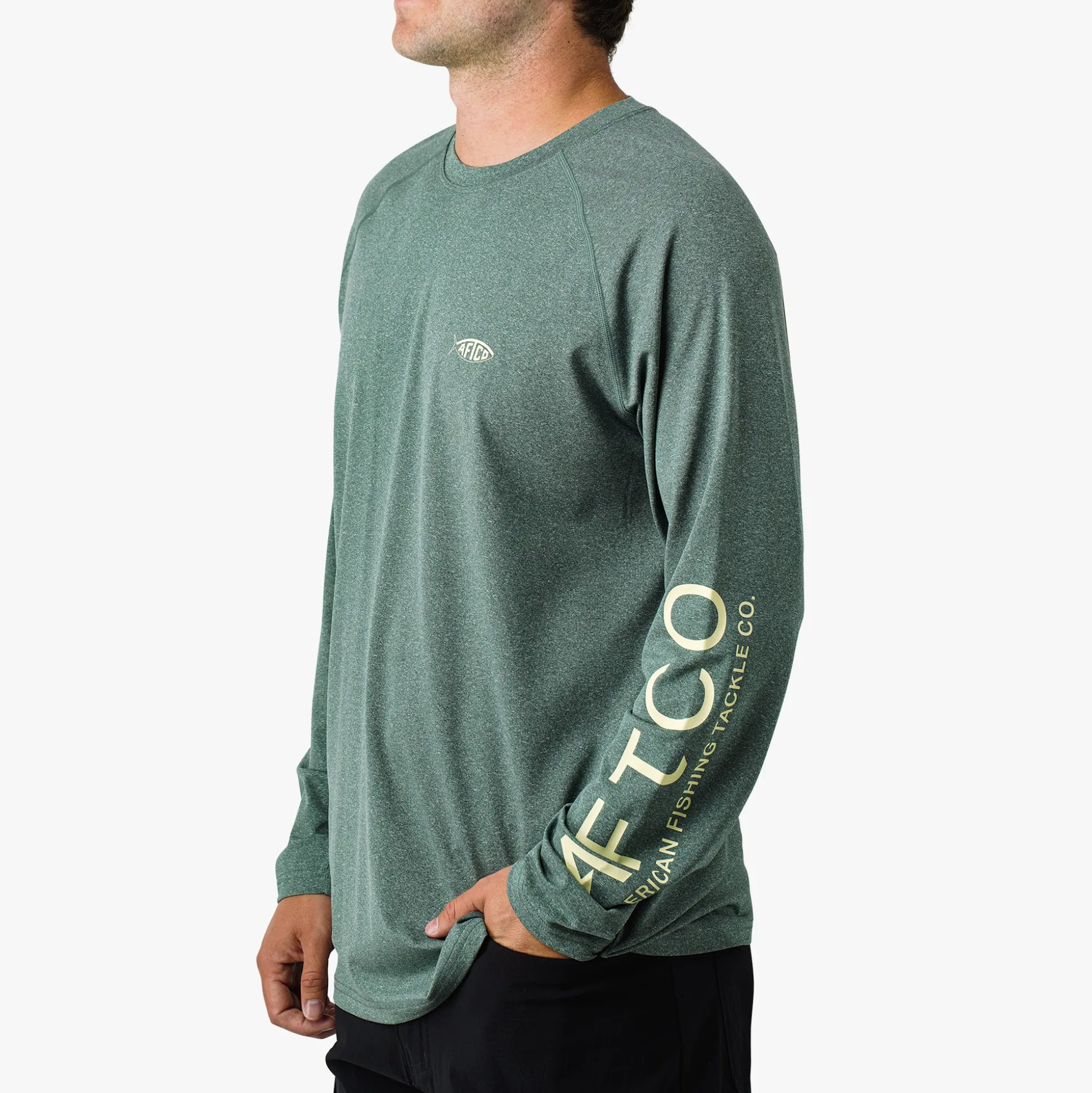 Men's Long Sleeve Sun Protection Shirt - Samurai by AFTCO