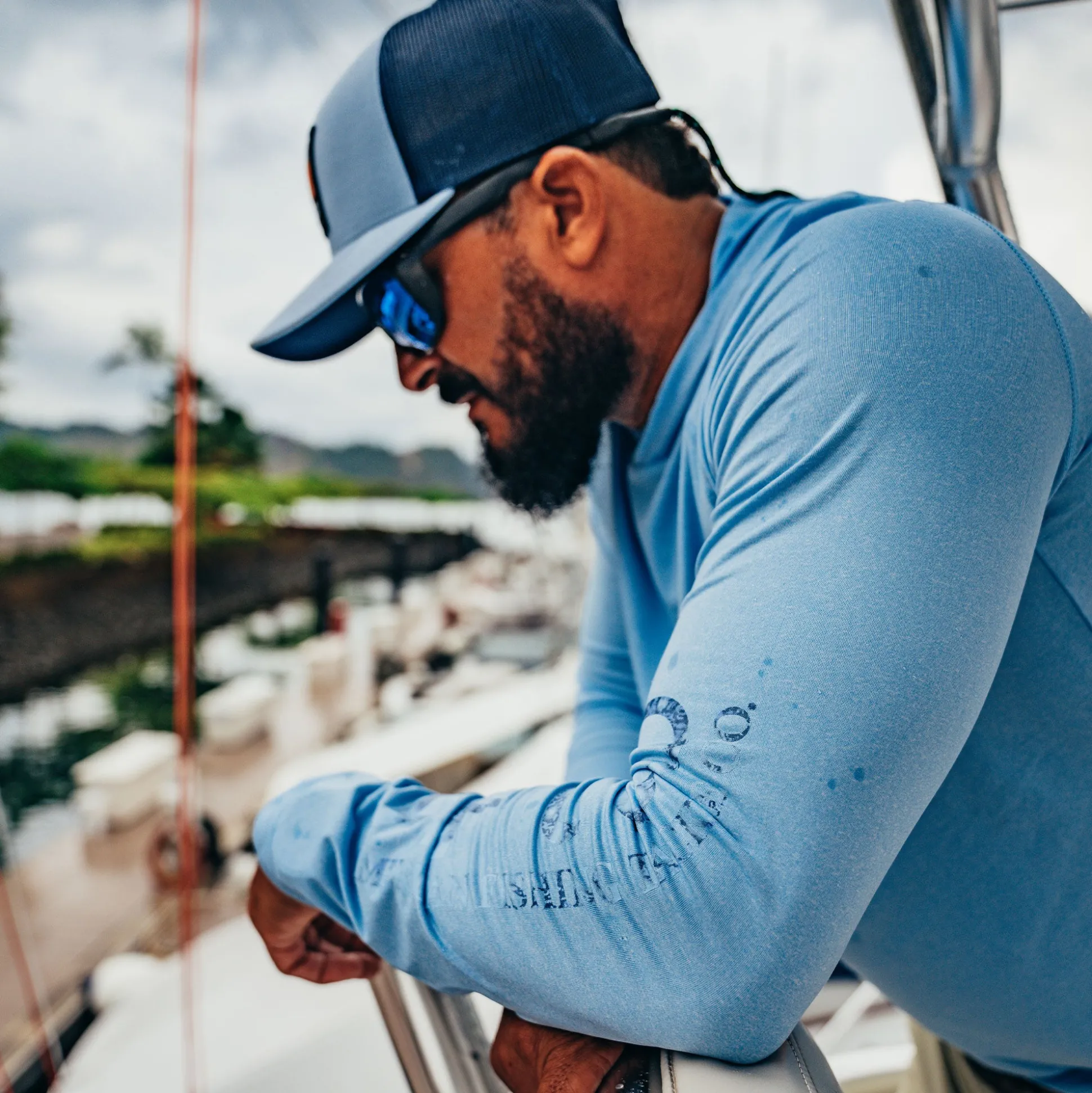 Men's Long Sleeve Sun Protection Shirt - Samurai by AFTCO