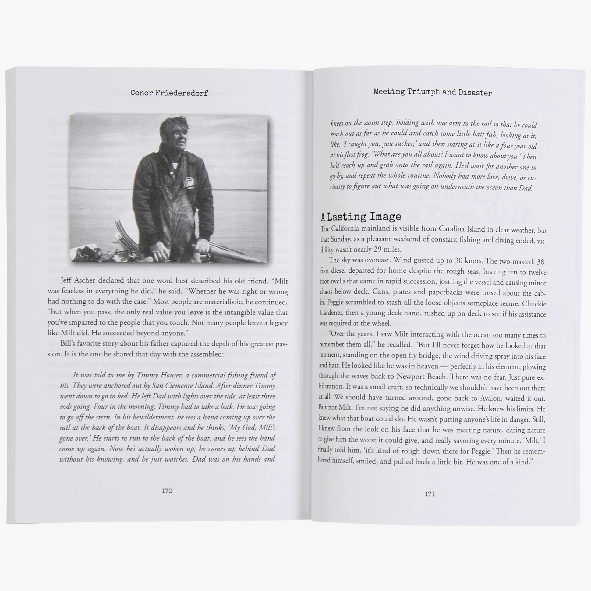 Milt Shedd Book - Meeting Triumph and Disaster