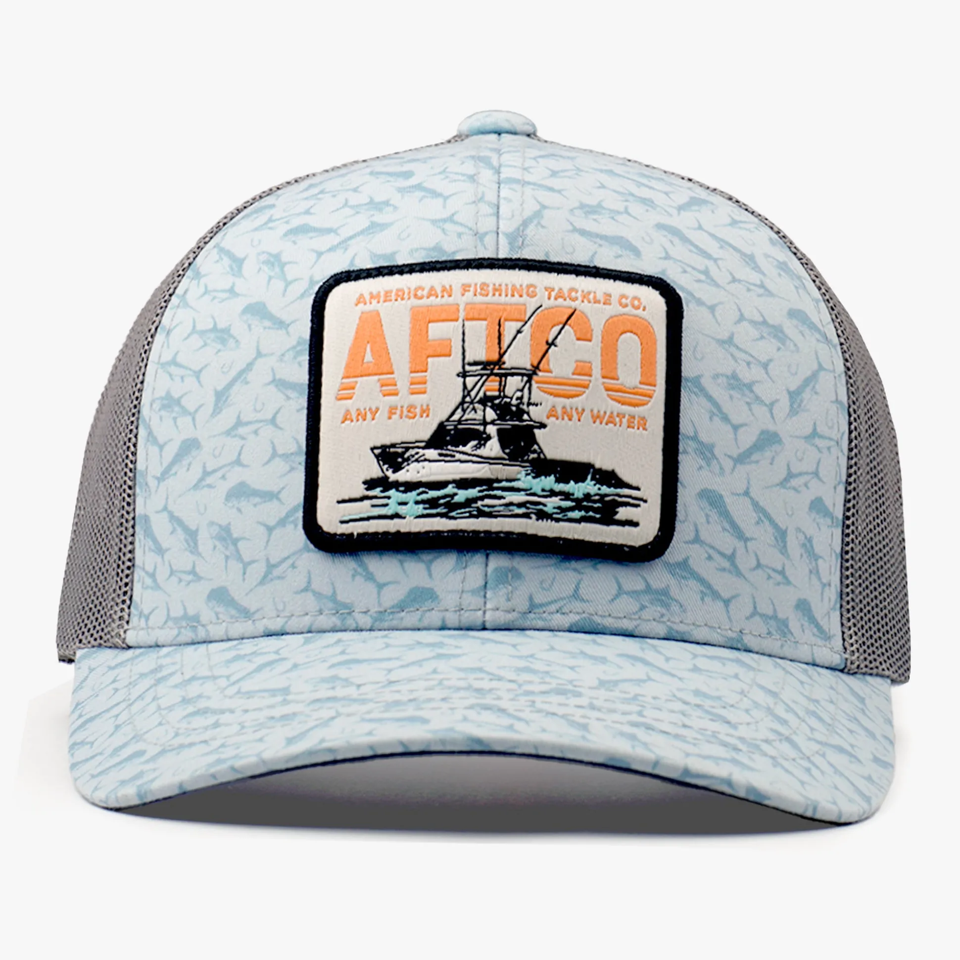 Mixed Bag Fishing Trucker Hat | AFTCO