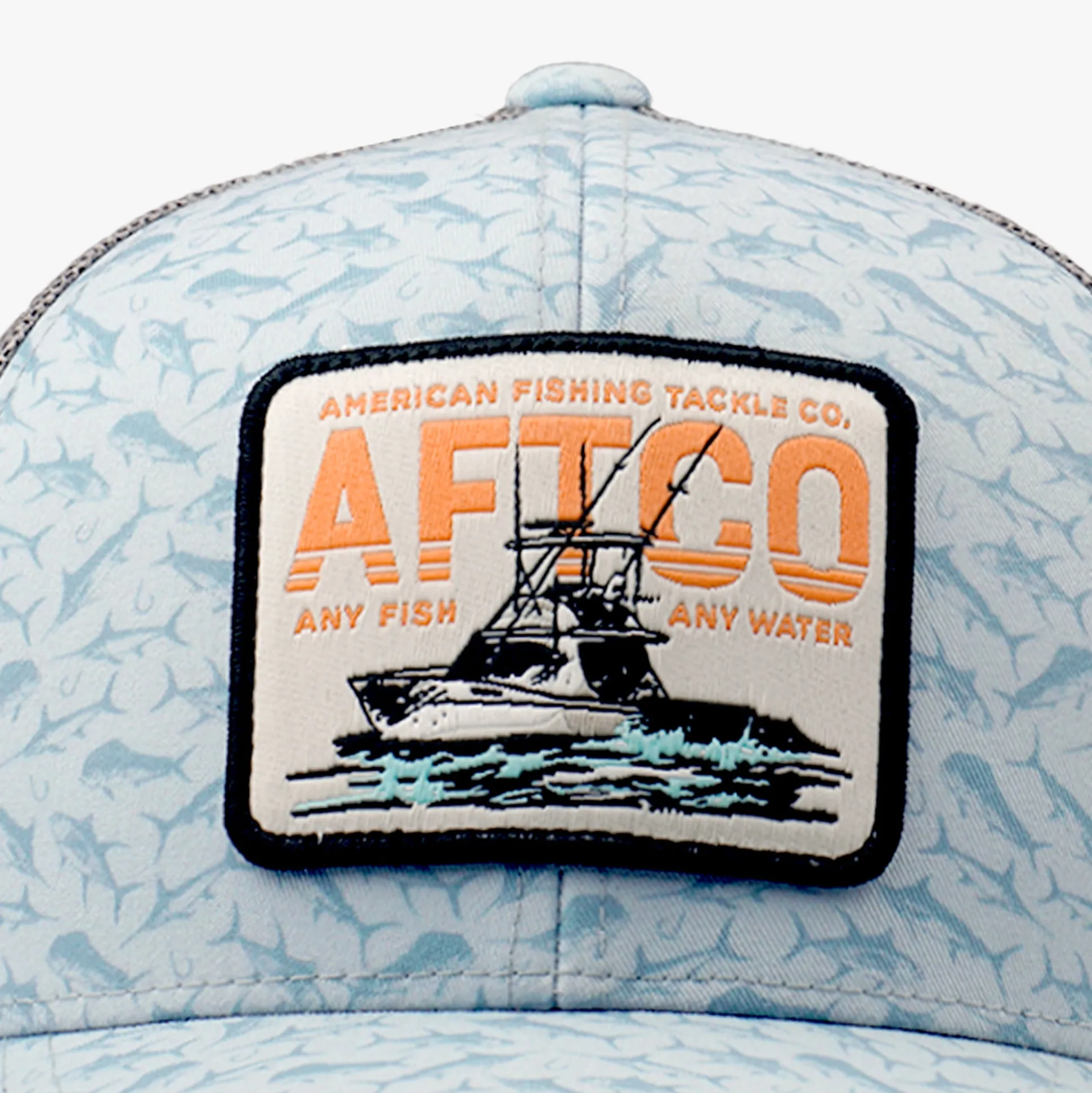 Mixed Bag Fishing Trucker Hat | AFTCO