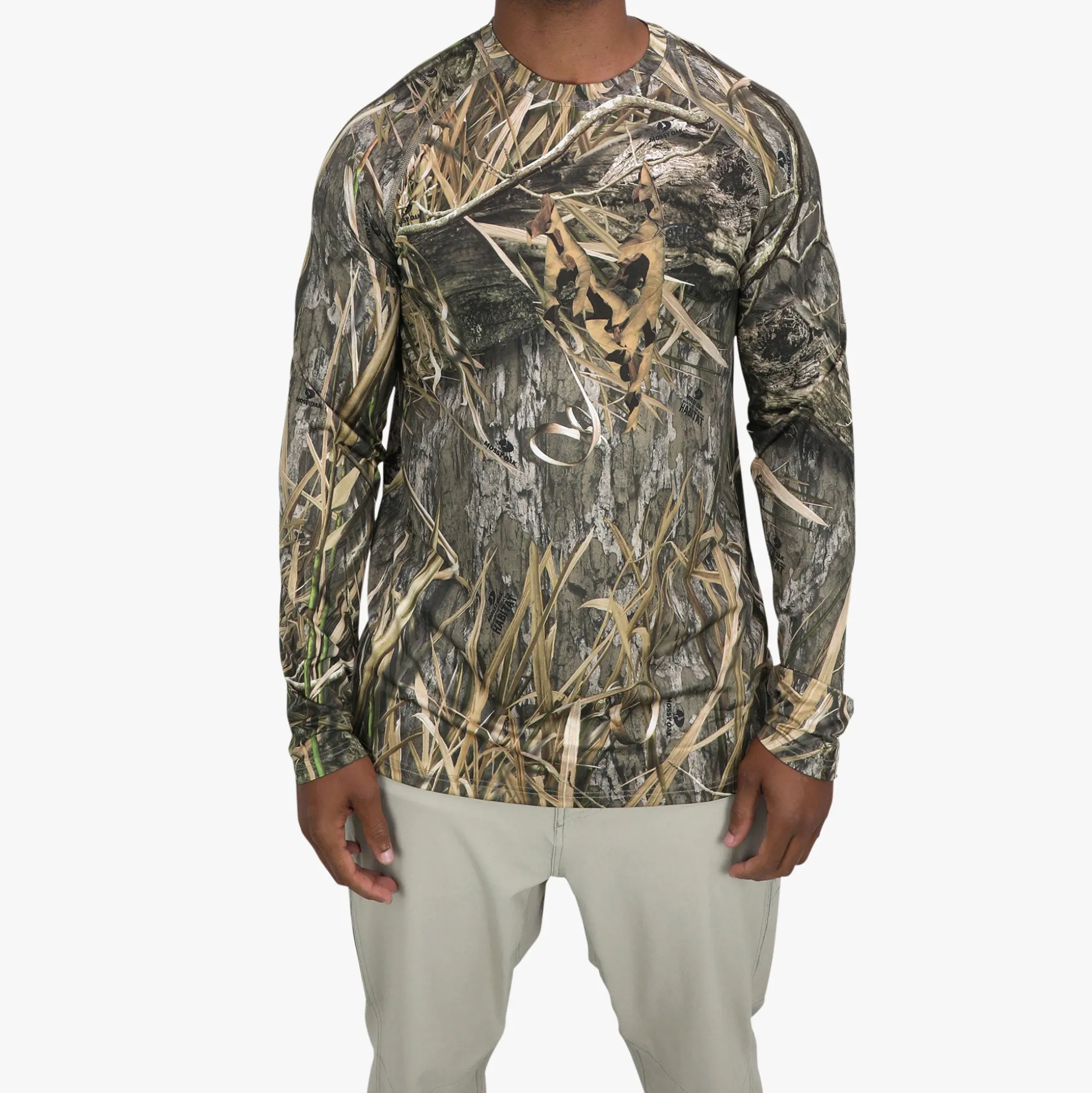 Mossy Oak® Camo LS Performance Shirt