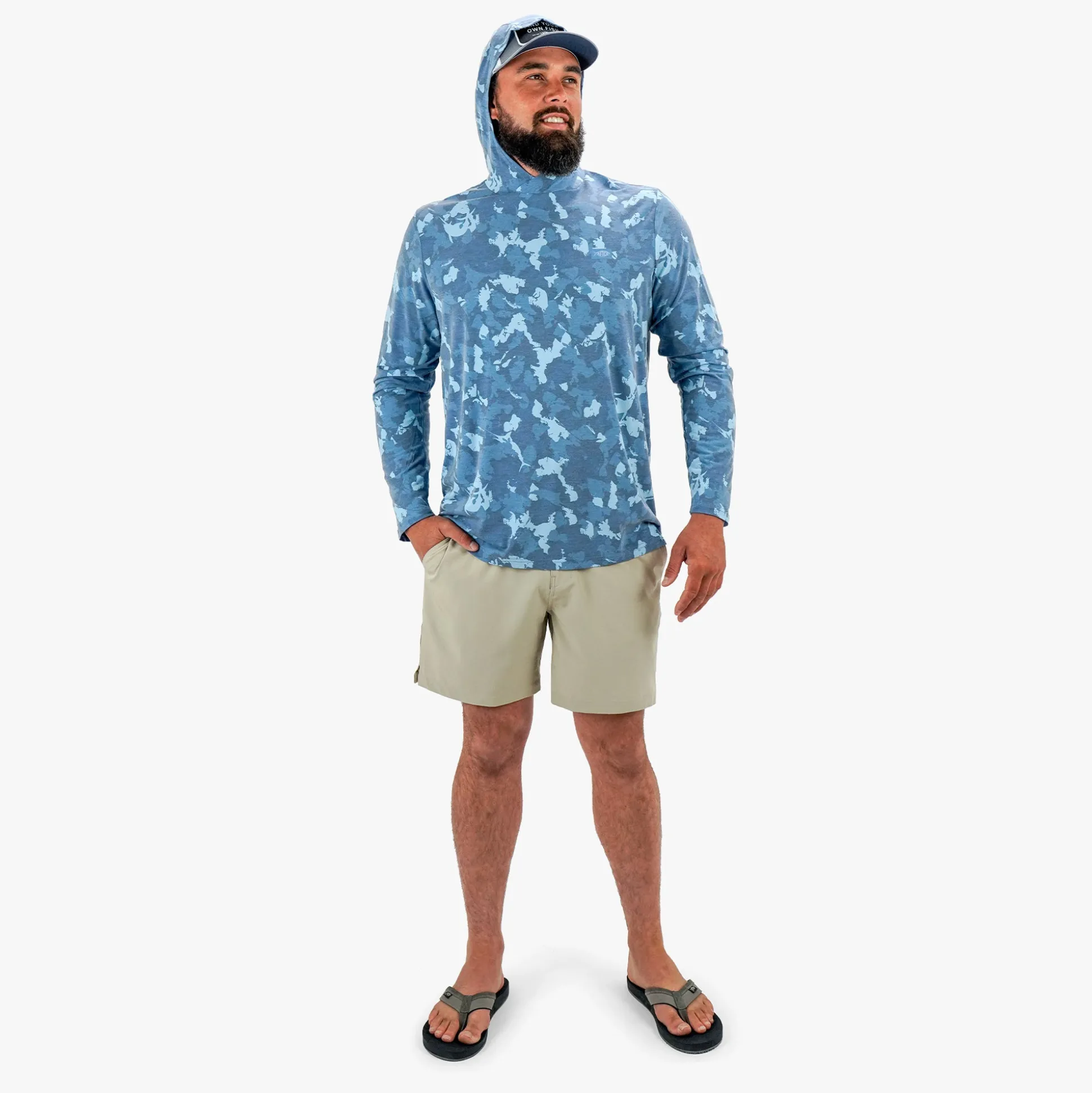 Ocean Bound Hooded Performance Shirt