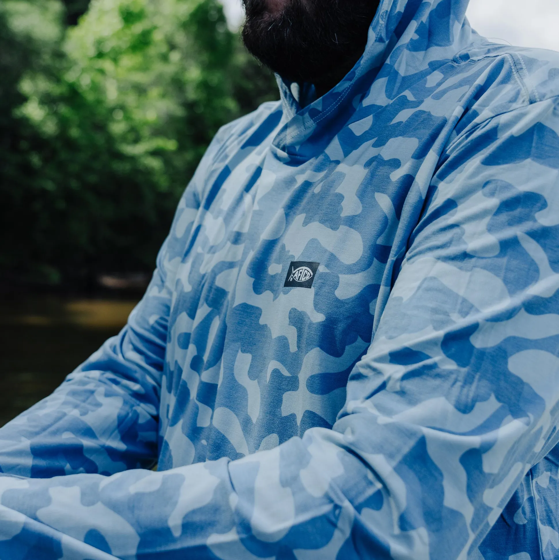 Ocean Bound Hooded Performance Shirt