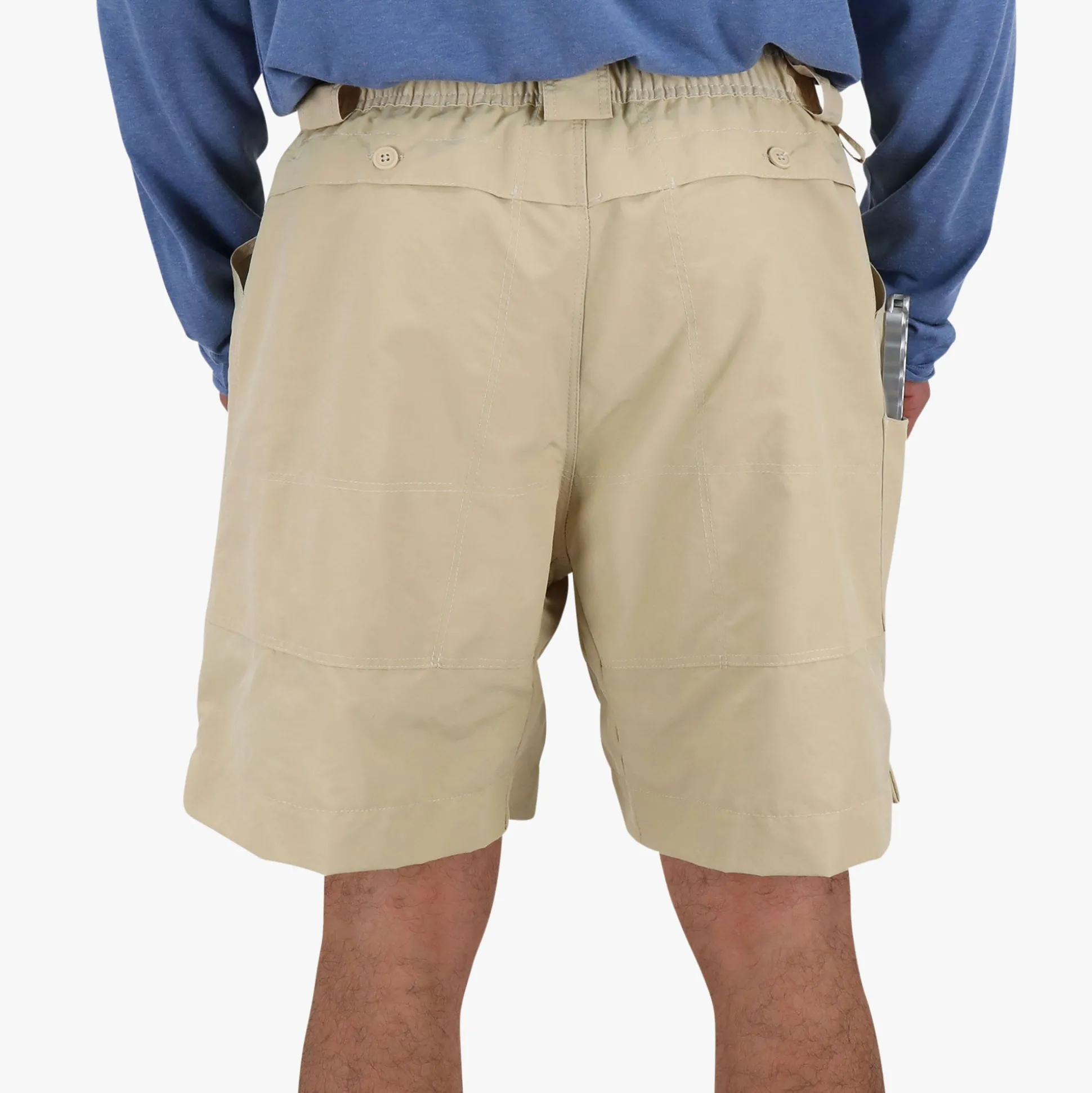 Original Mens Fishing Shorts Long - Classic Colors - AFTCO