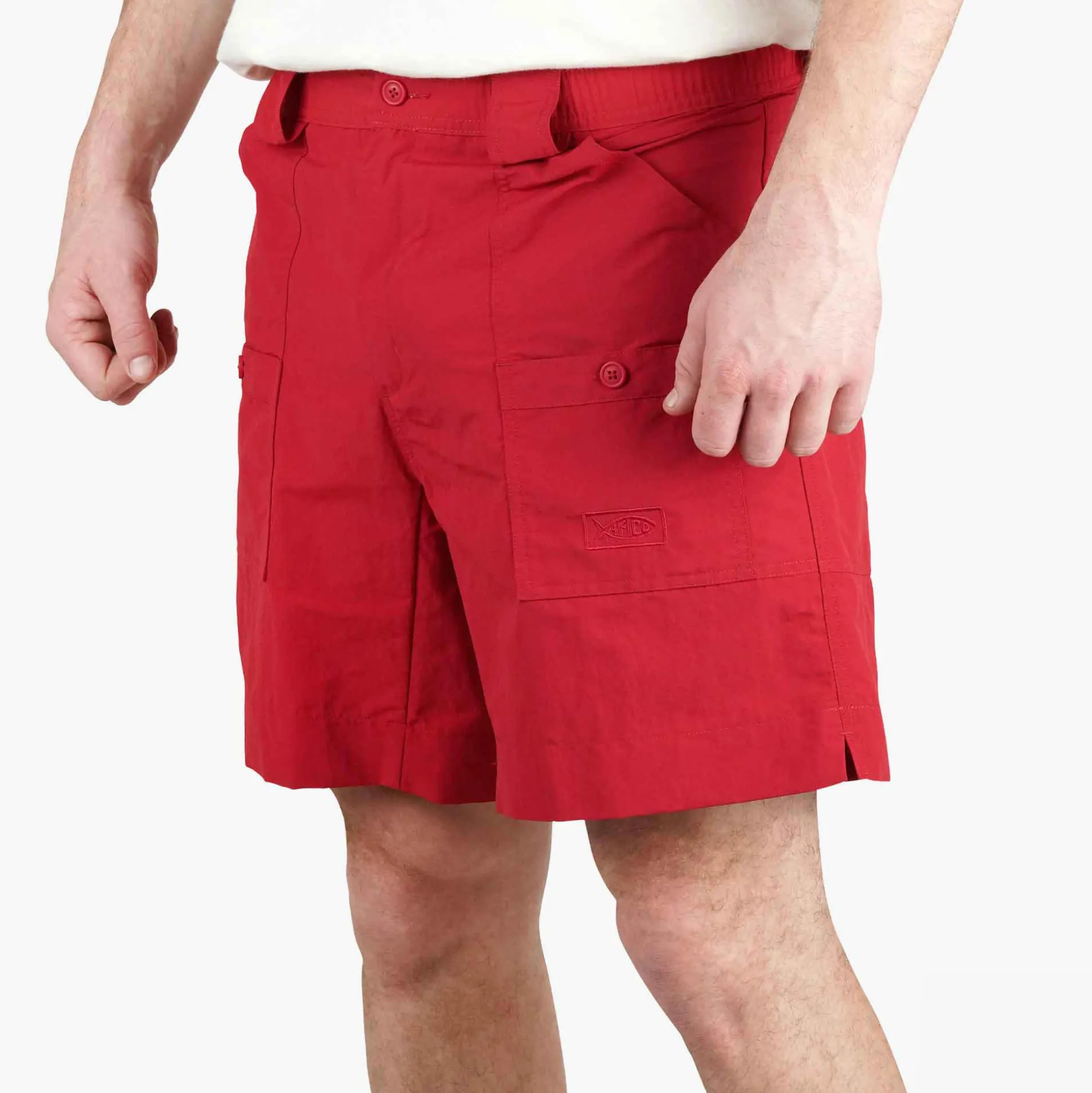 Original Mens Fishing Shorts Long - Classic Colors - AFTCO
