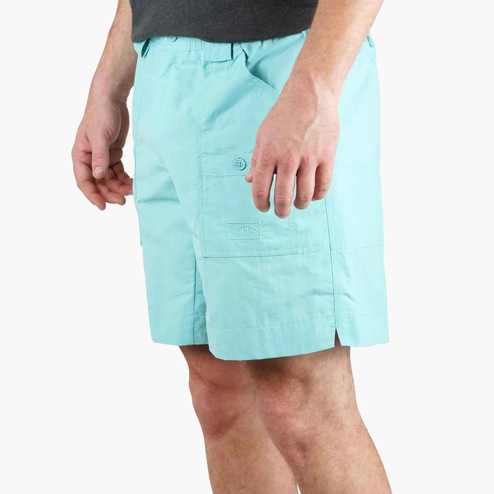 Original Mens Fishing Shorts Long - Classic Colors - AFTCO