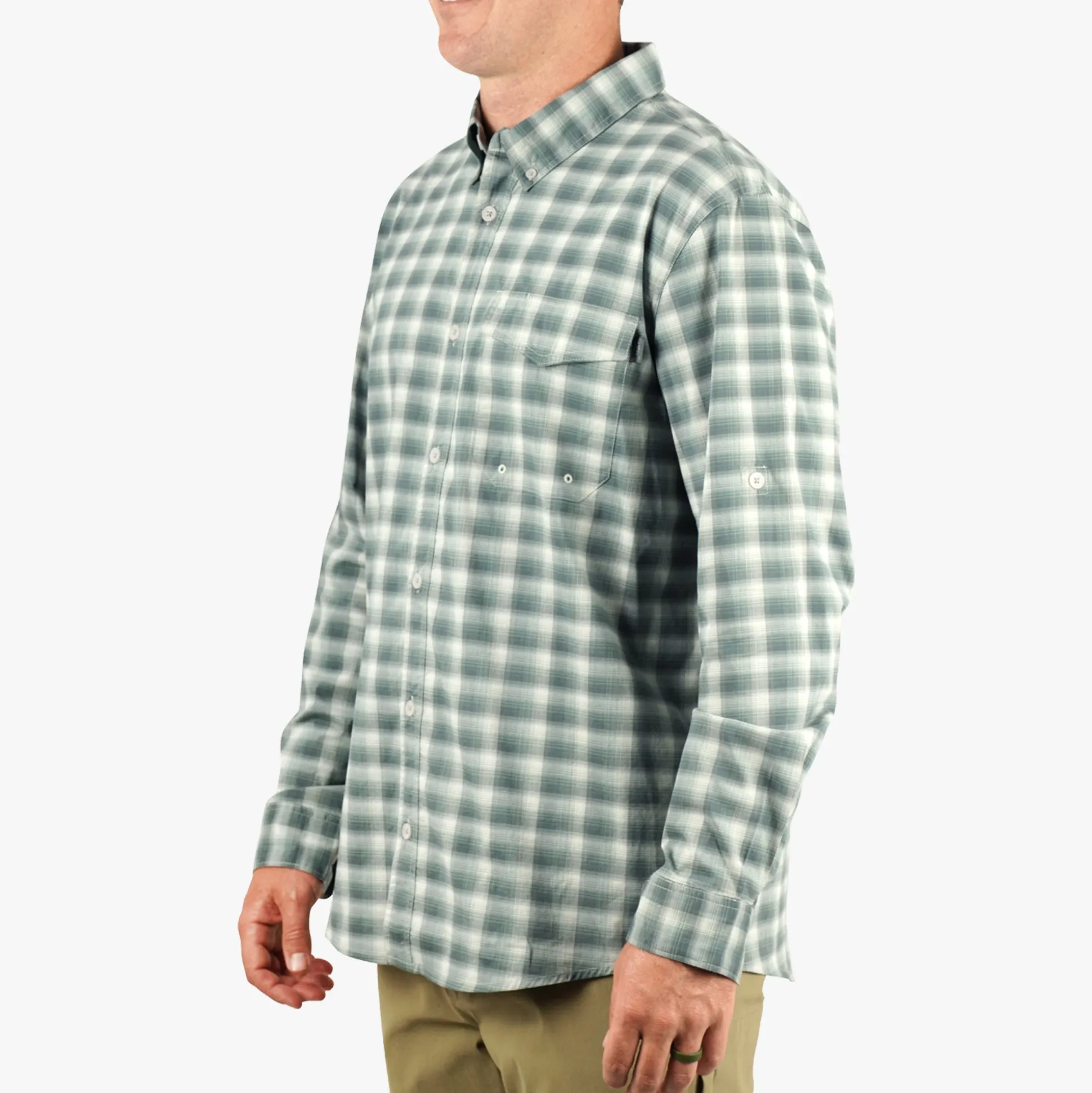 Portside LS Button Down Fishing Shirt | AFTCO