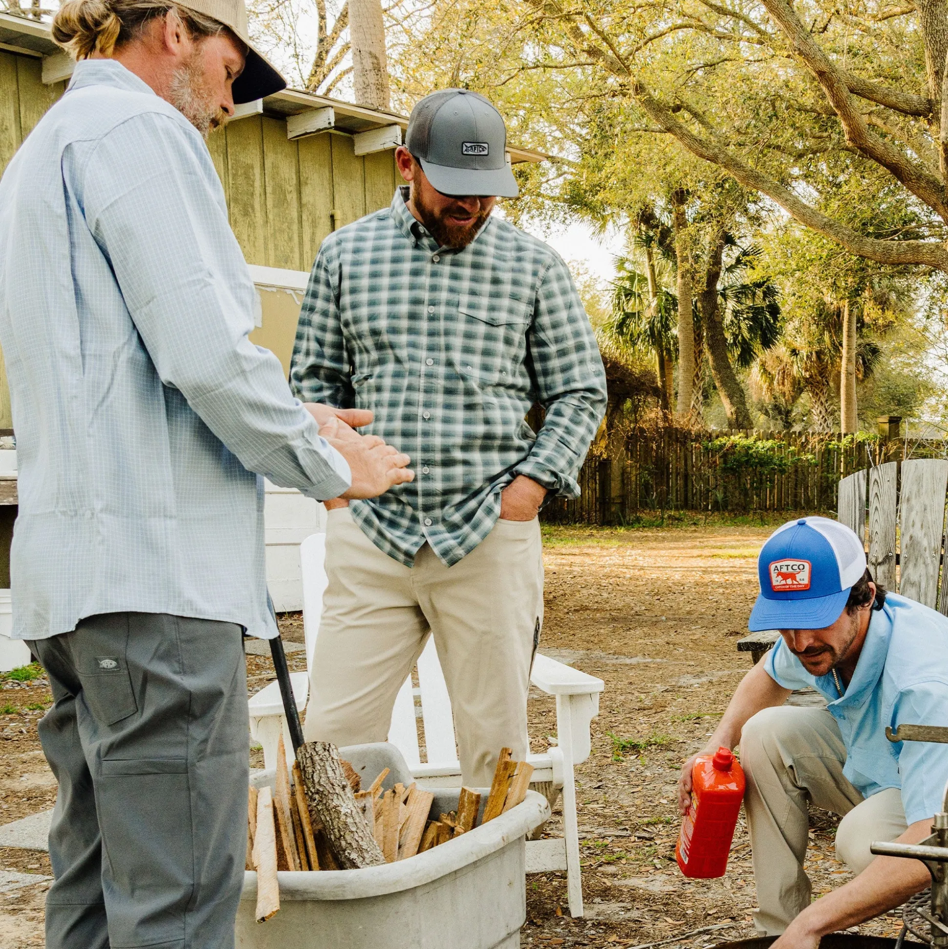 Portside LS Button Down Fishing Shirt | AFTCO