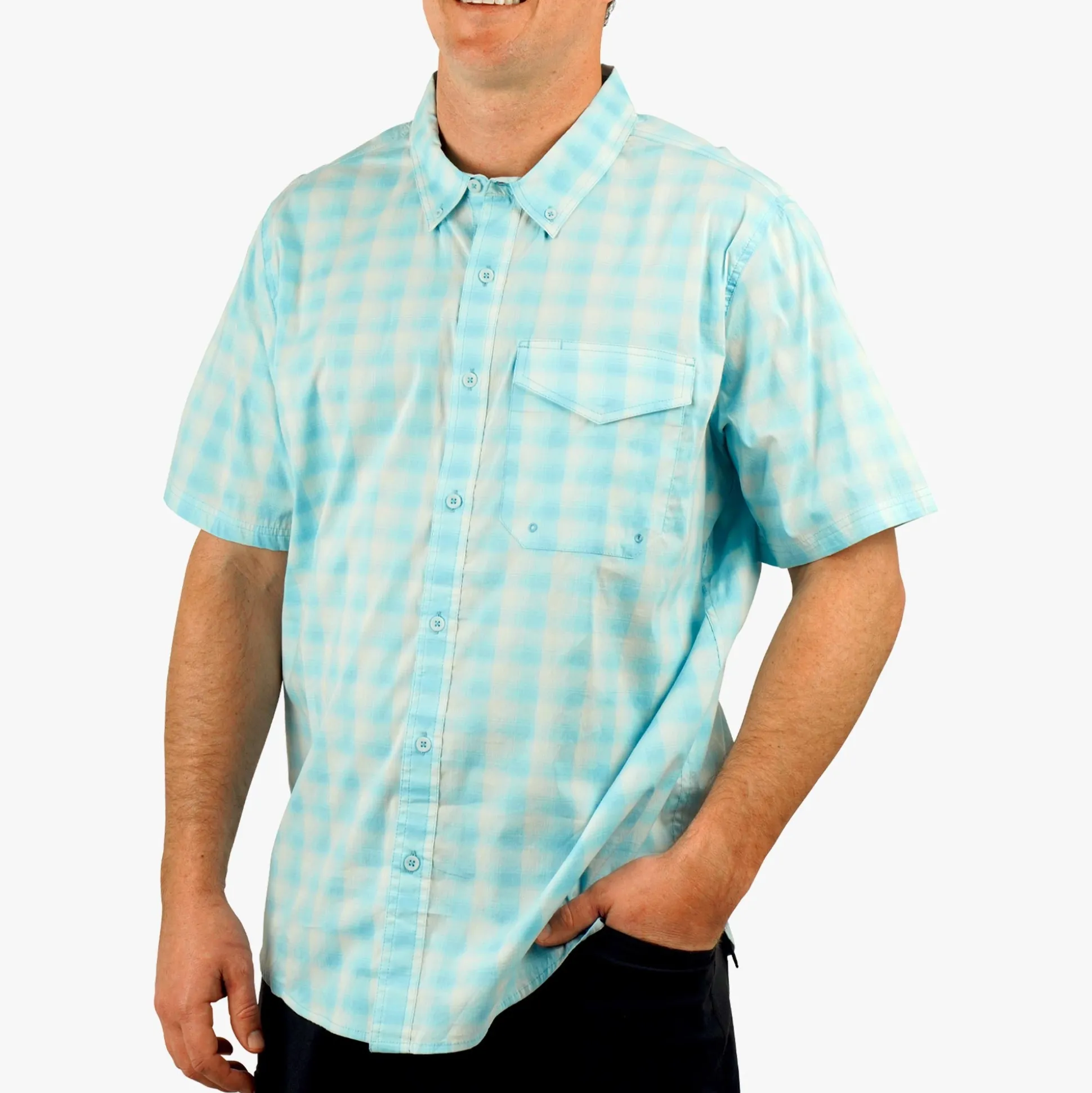 Portside SS Button Down Fishing Shirt | AFTCO