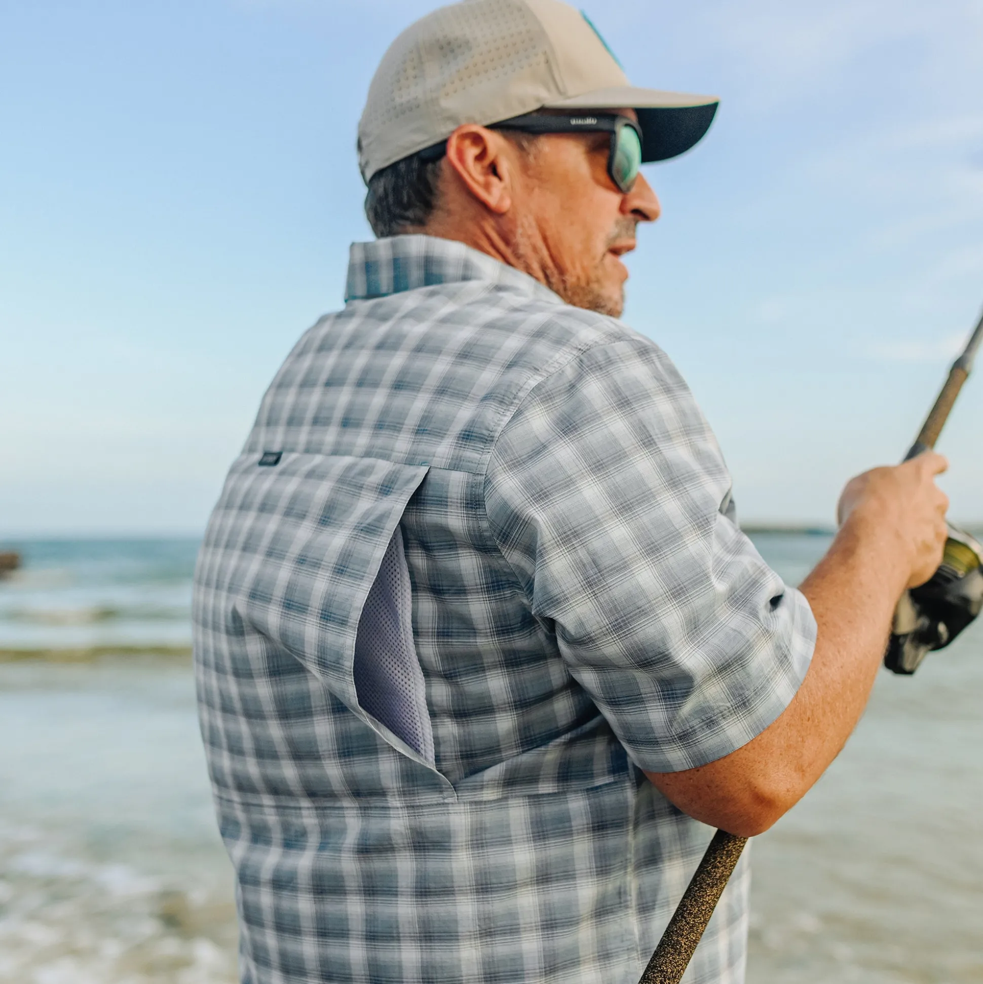 Portside SS Vented Fishing Shirt | AFTCO