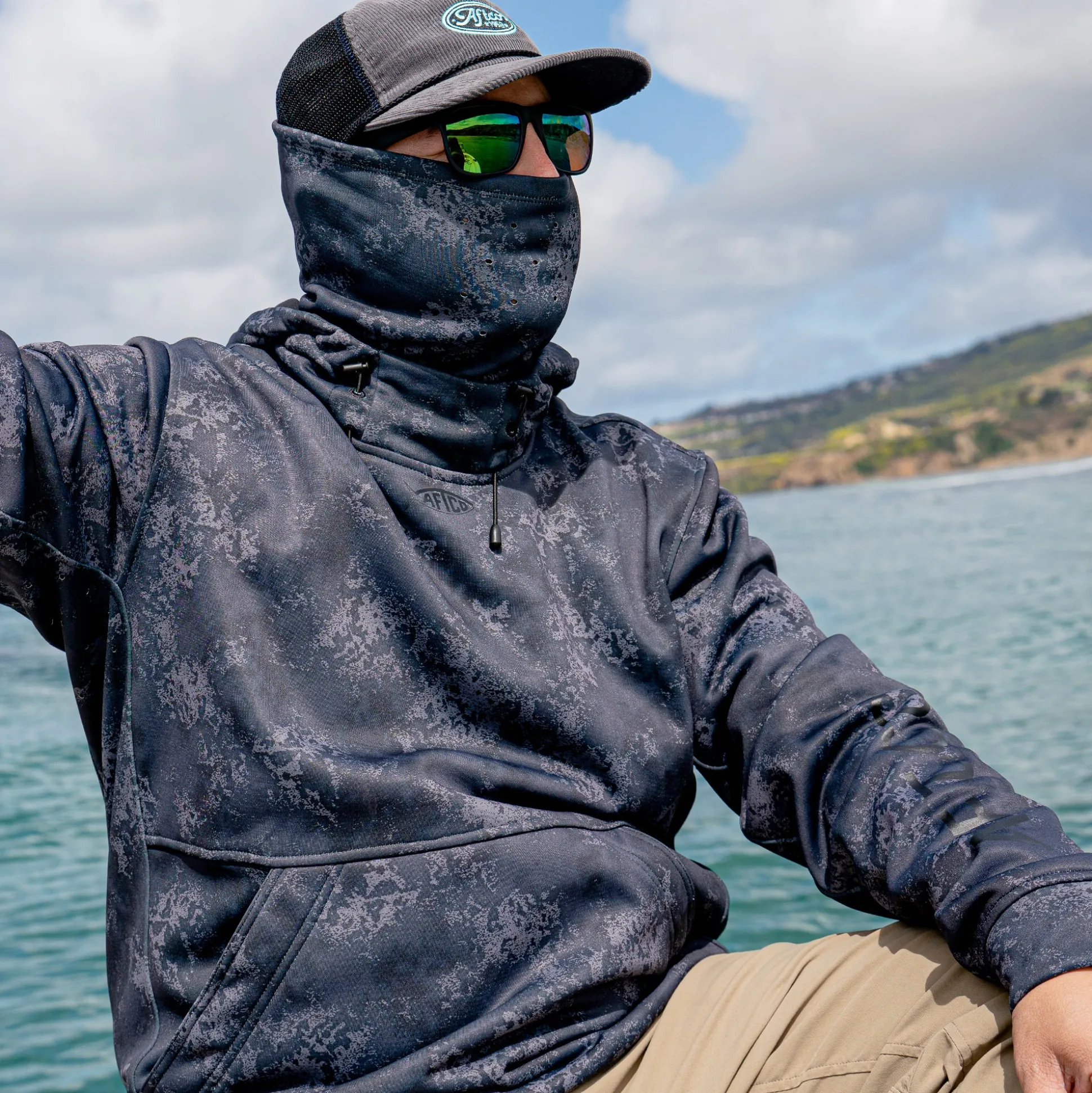 Reaper Hoodie: Camo Sweatshirt | AFTCO