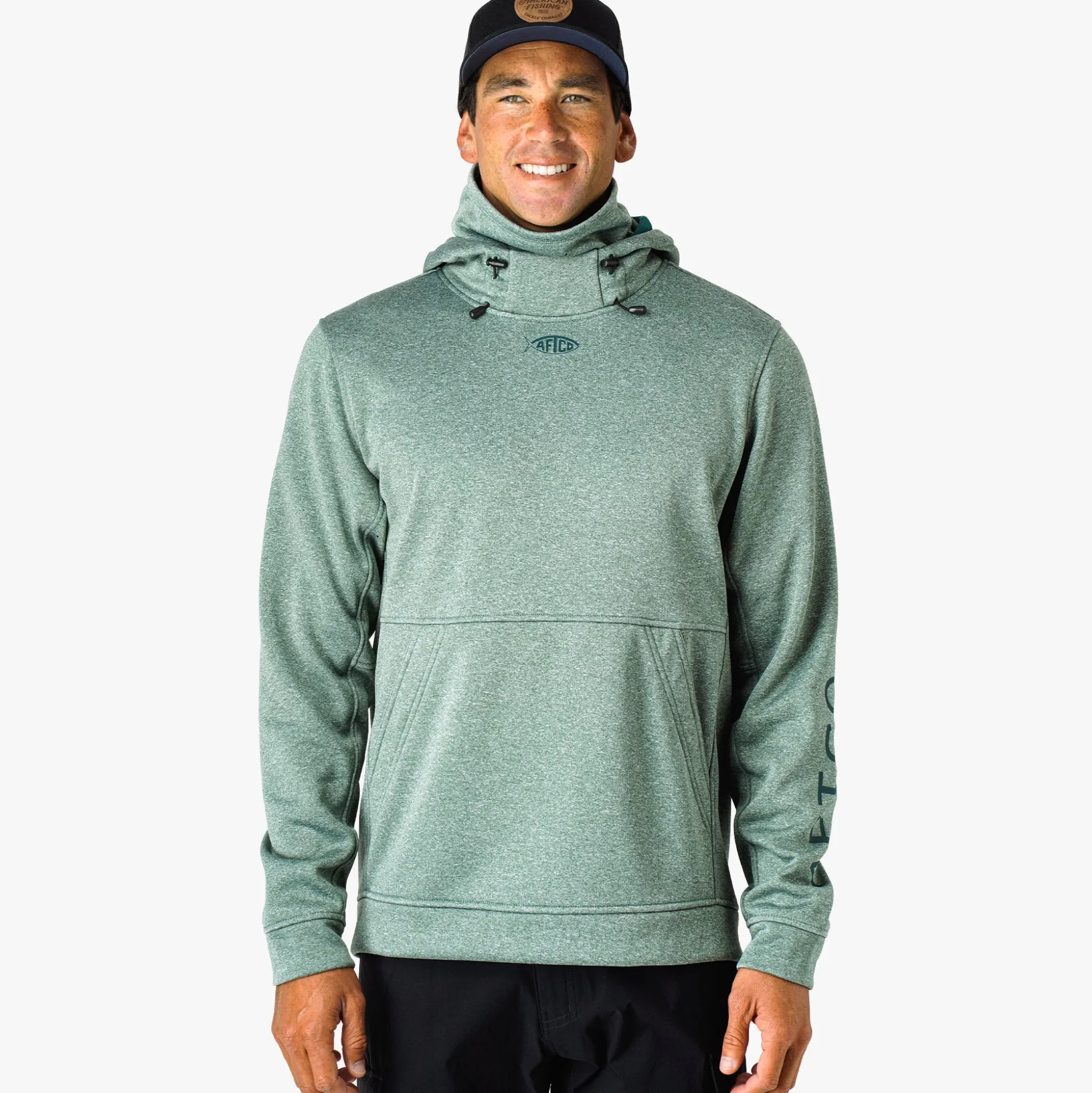Reaper Hoodie: technical fishing sweatshirt by AFTCO