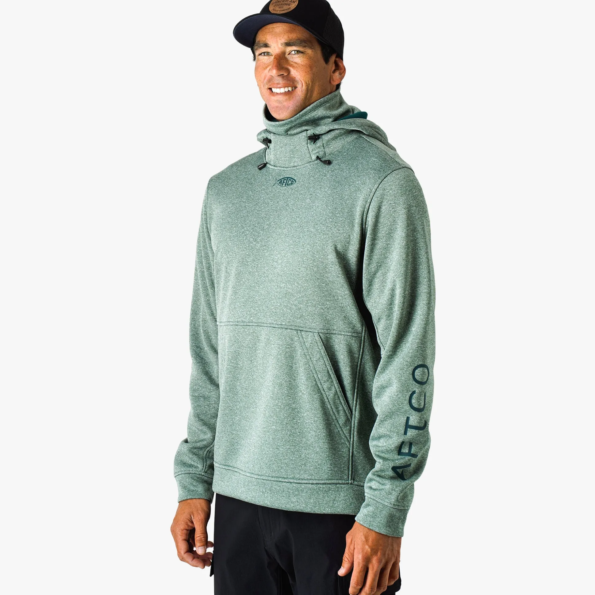 Reaper Hoodie: technical fishing sweatshirt by AFTCO