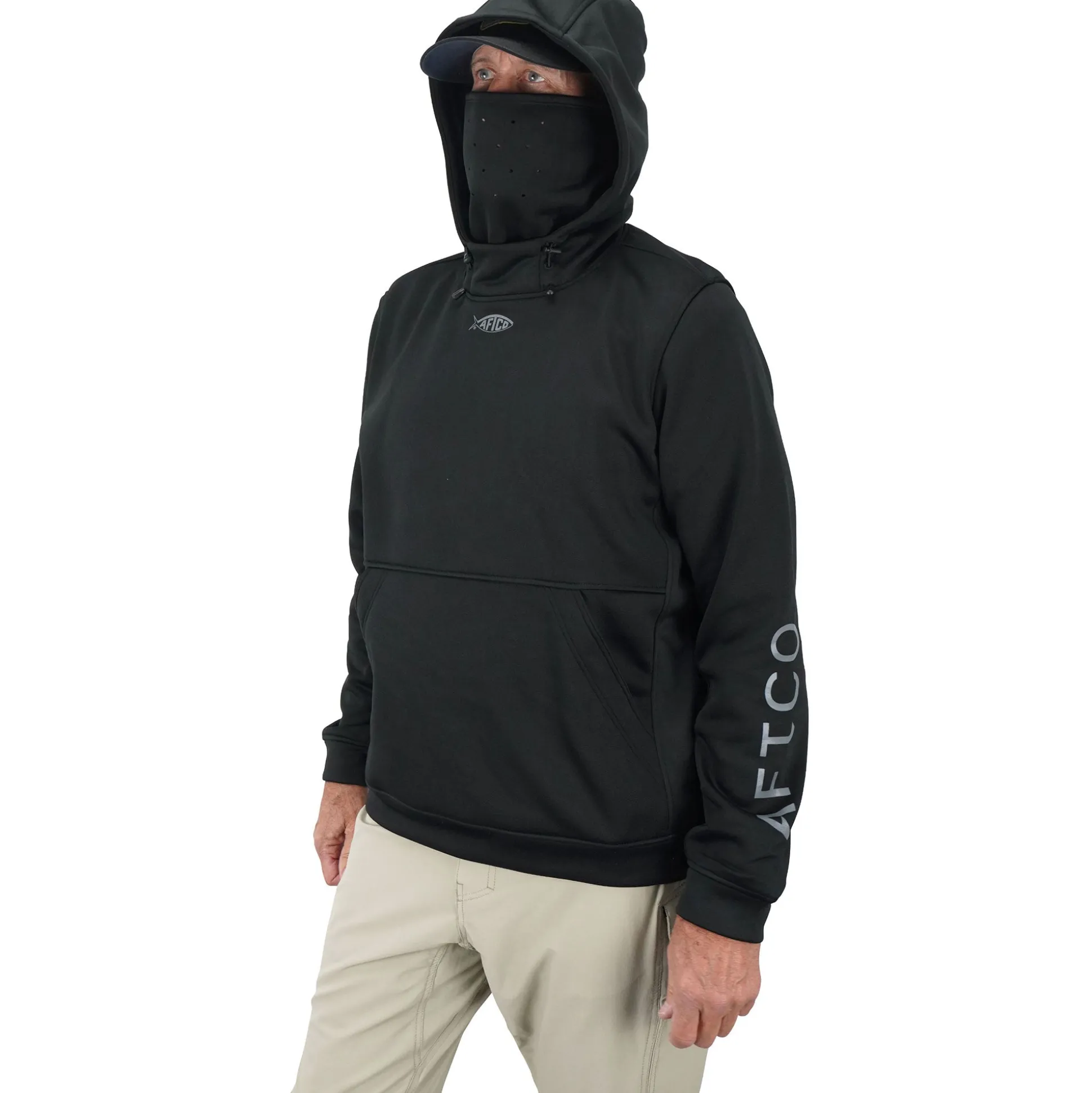 Reaper Hoodie: technical fishing sweatshirt by AFTCO