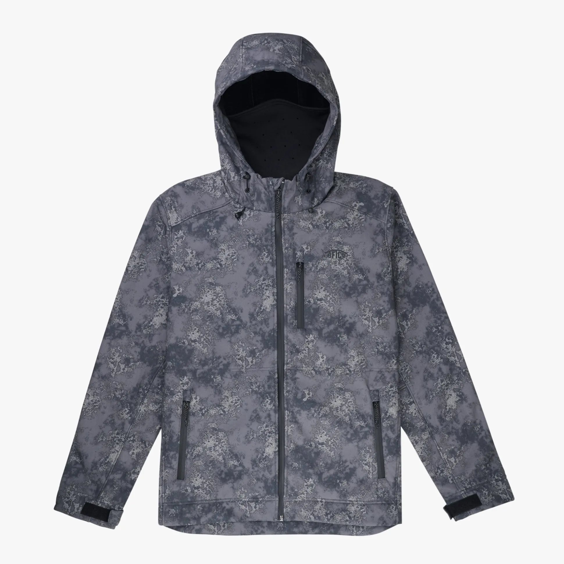 Reaper Tactical Zip Up Camo Softshell Jacket