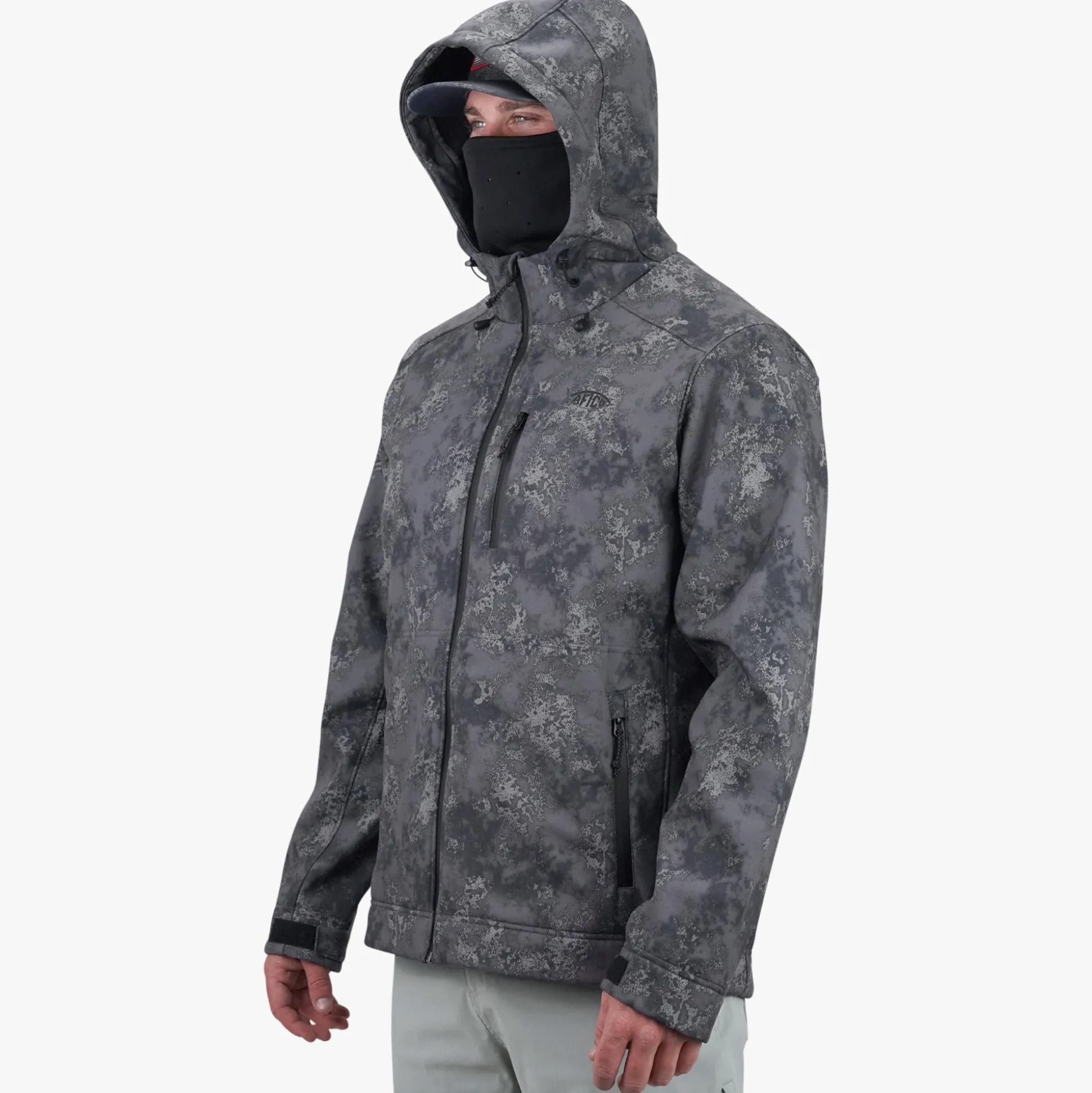 Reaper Tactical Zip Up Camo Softshell Jacket