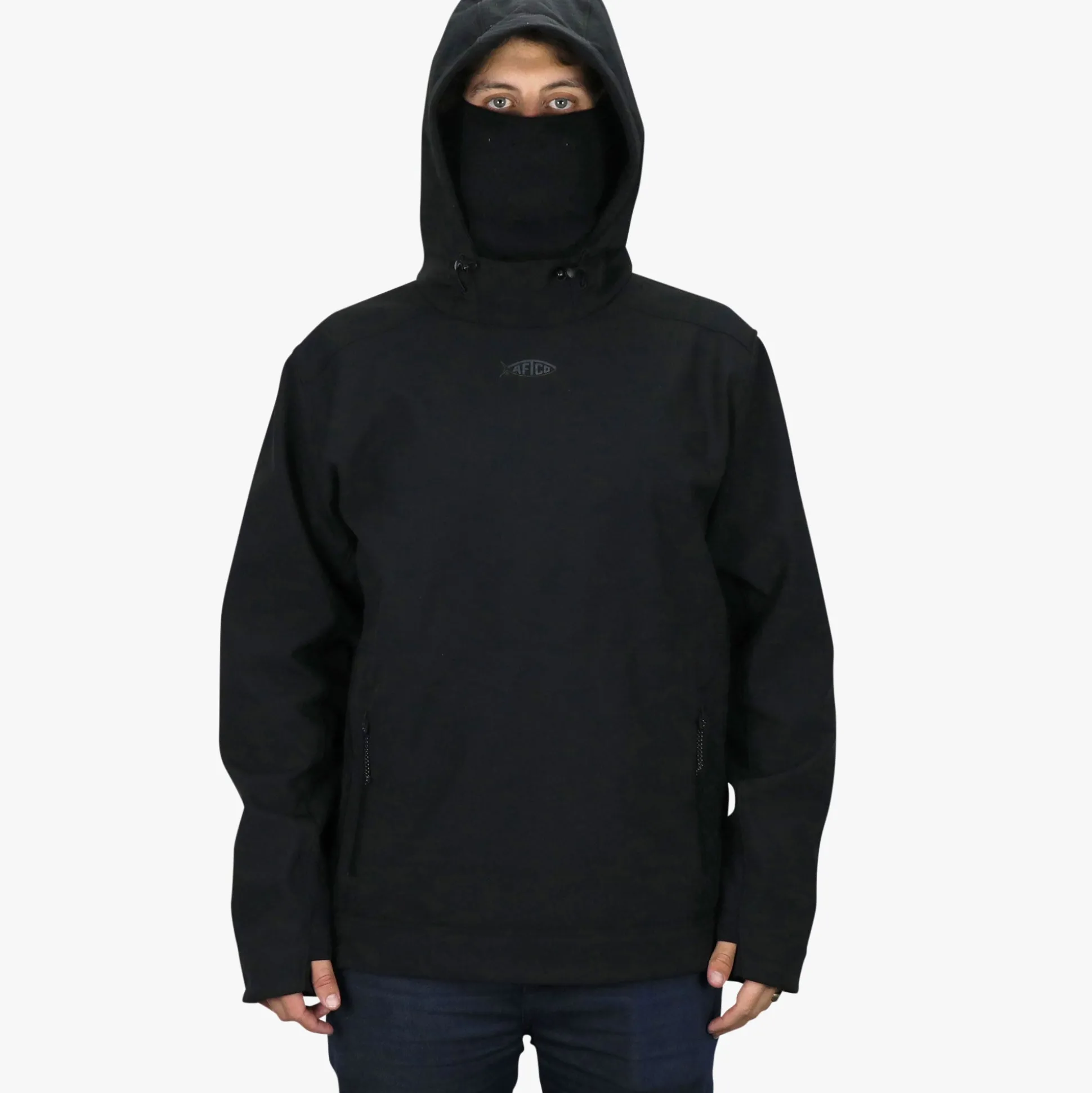 Reaper Windproof Pullover Hoodie - Stretch Softshell | AFTCO