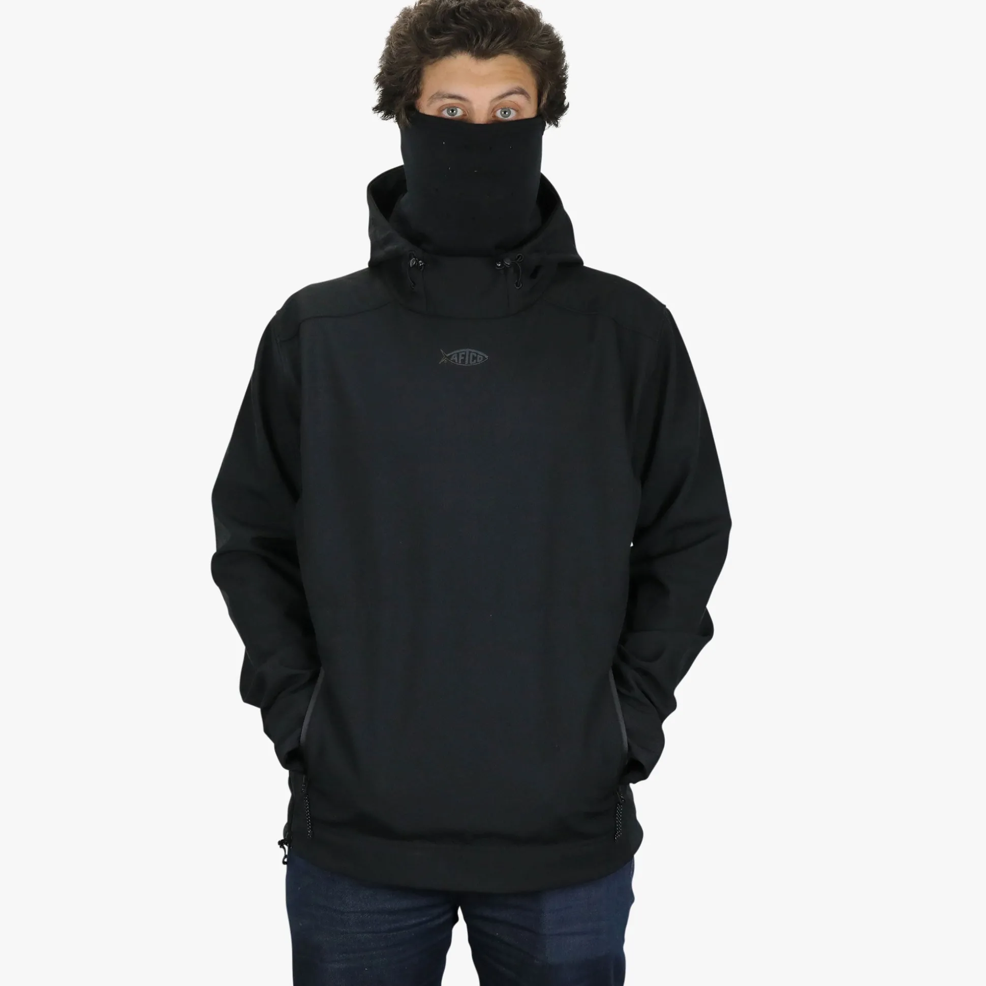 Reaper Windproof Pullover Hoodie - Stretch Softshell | AFTCO