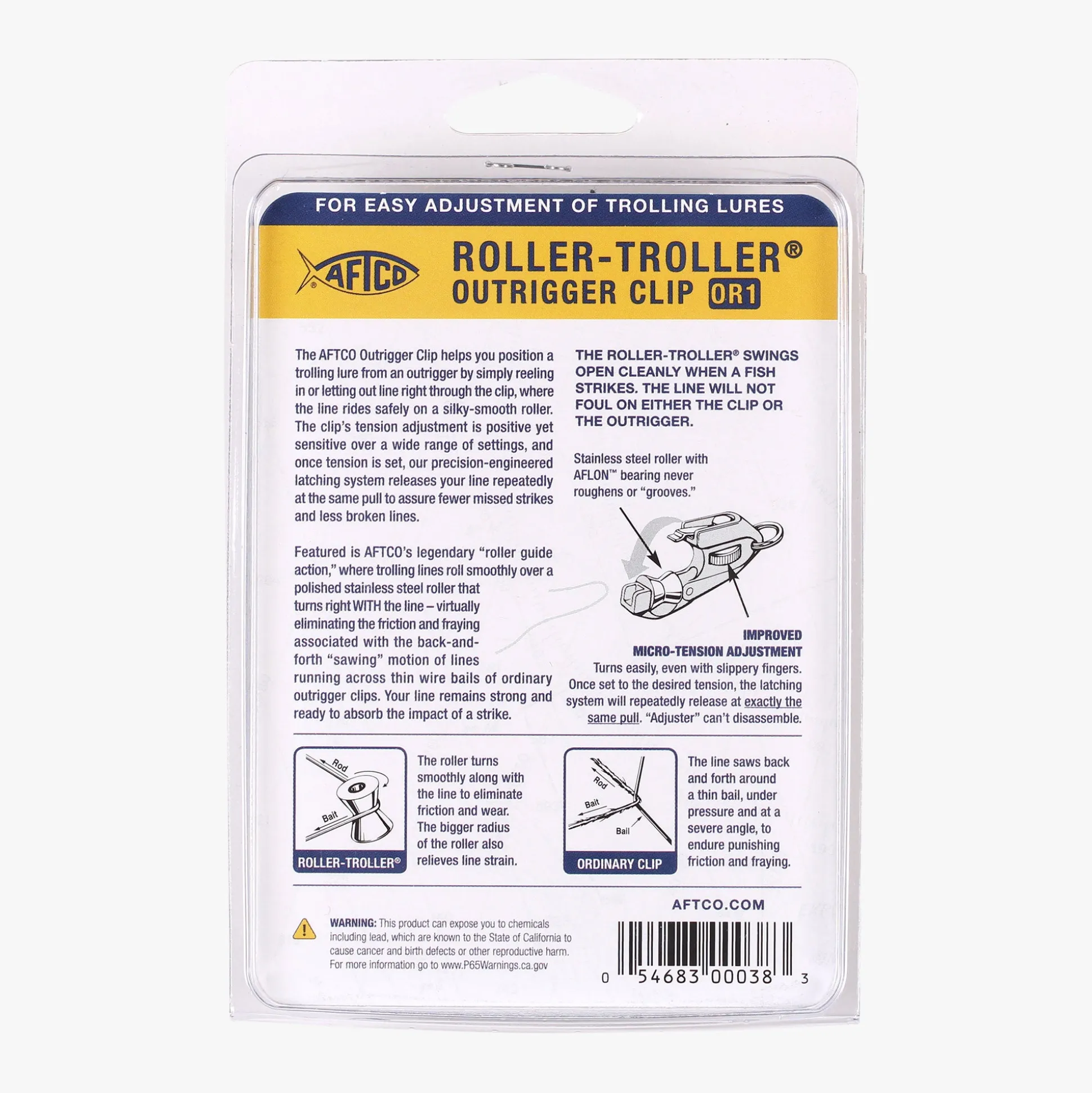 Roller-Troller Outrigger Clips | AFTCO