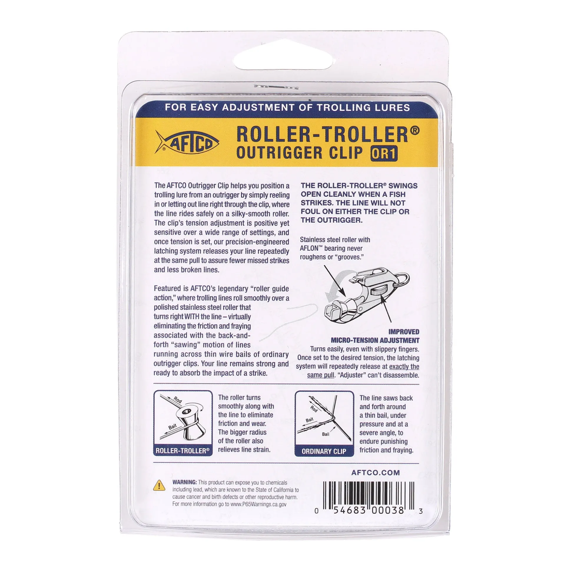 Roller-Troller Outrigger Clips | AFTCO