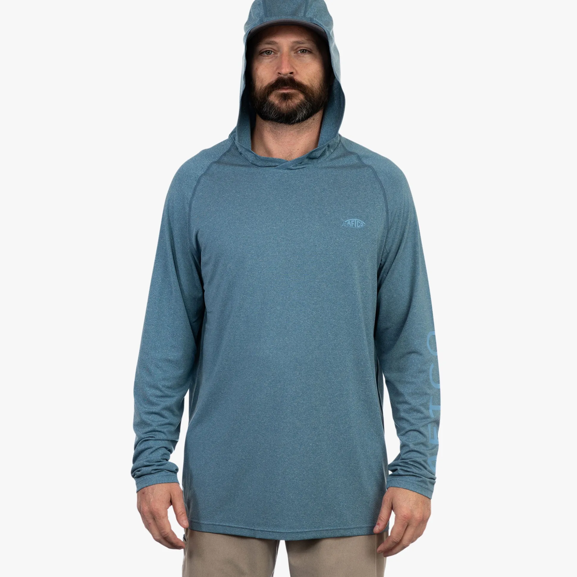 Samurai Long Sleeve Sun Protection Hoodie | AFTCO