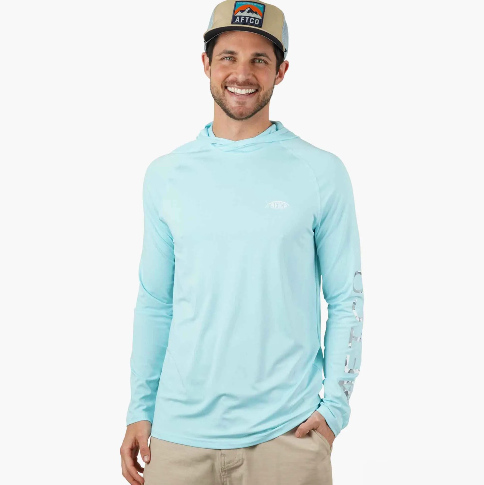Samurai Long Sleeve Sun Protection Hoodie | AFTCO