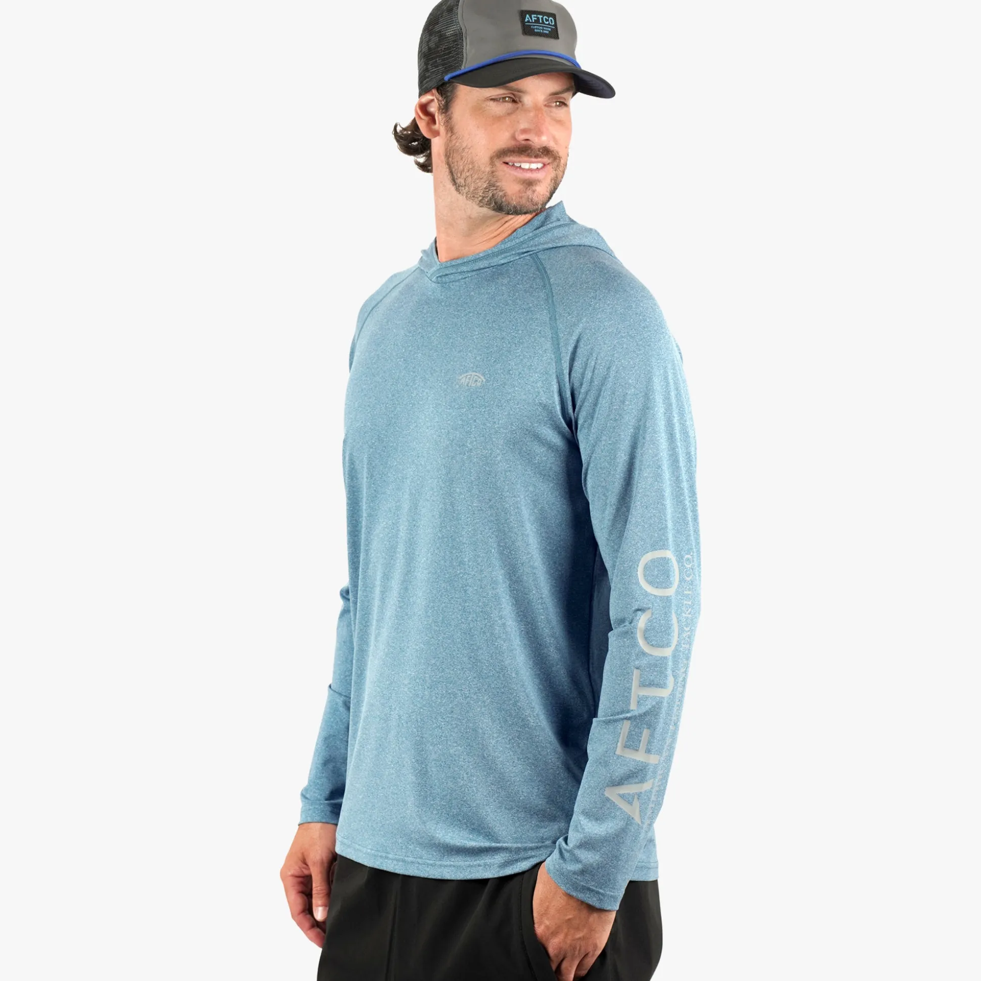 Samurai Long Sleeve Sun Protection Hoodie | AFTCO