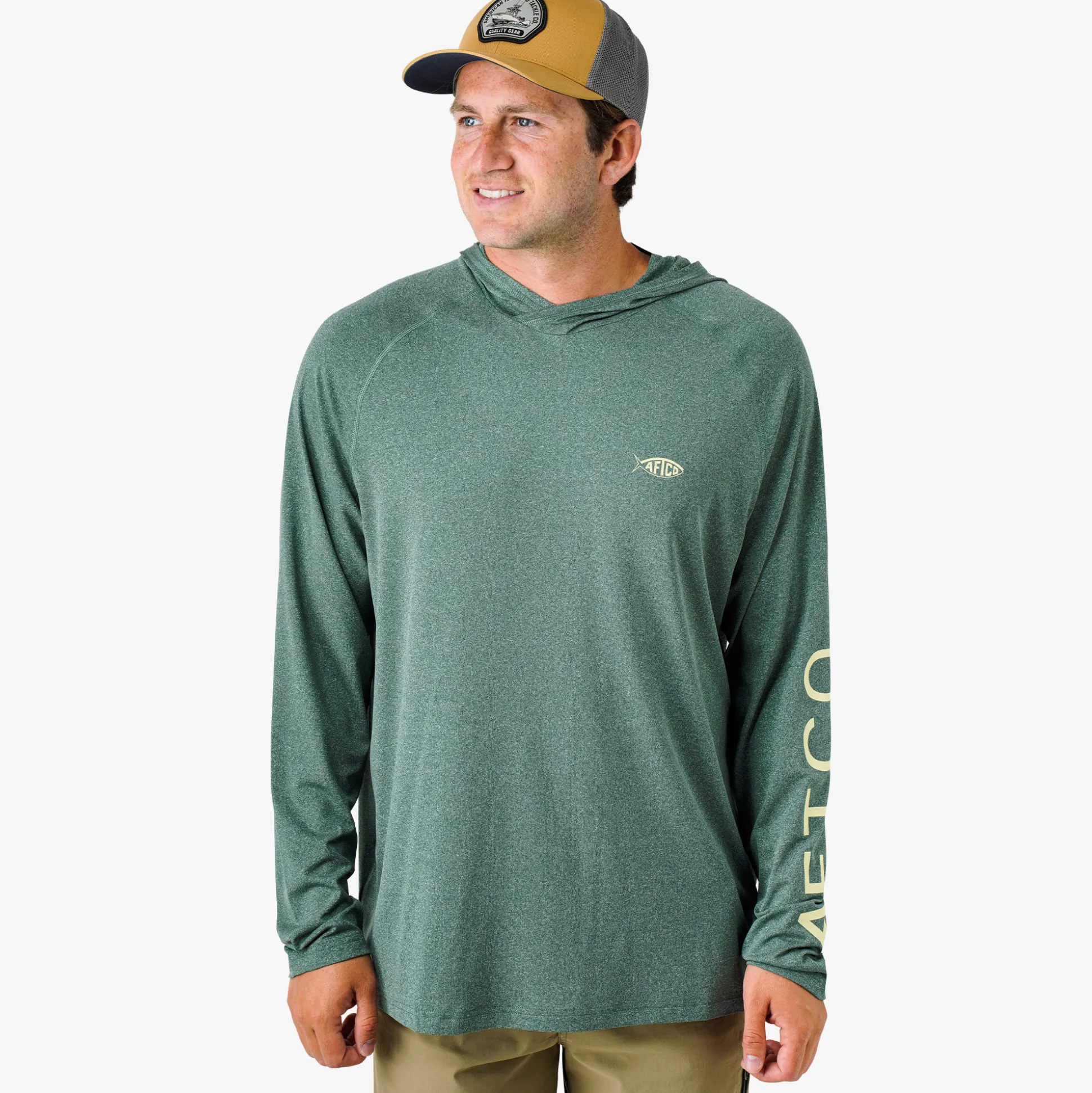 Samurai Long Sleeve Sun Protection Hoodie | AFTCO