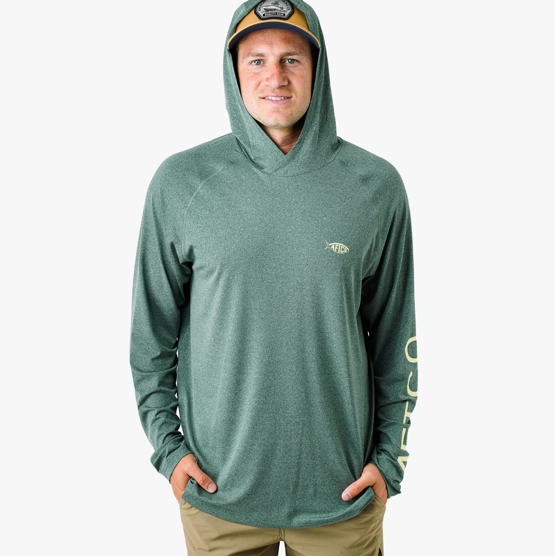 Samurai Long Sleeve Sun Protection Hoodie | AFTCO
