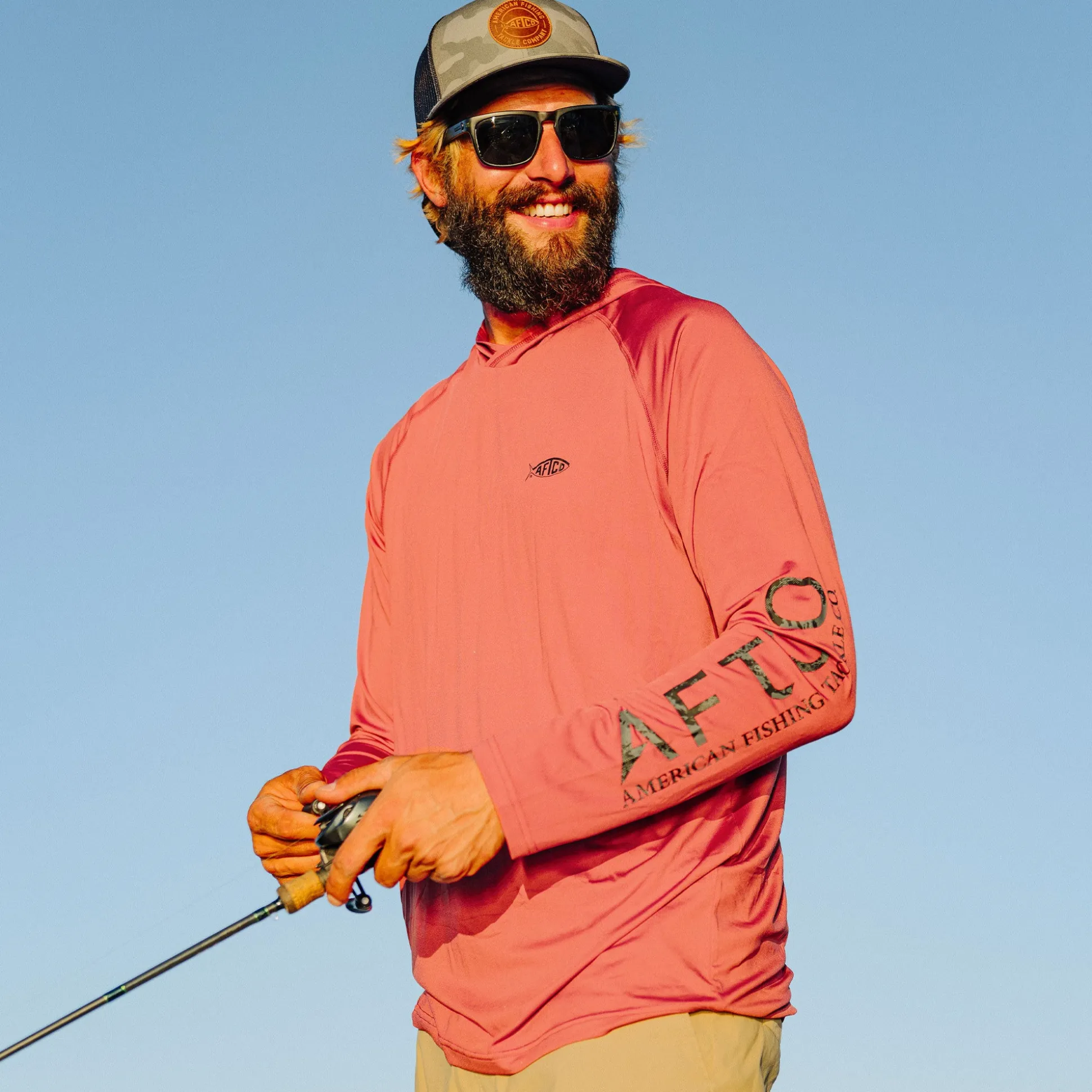 Samurai Long Sleeve Sun Protection Hoodie | AFTCO