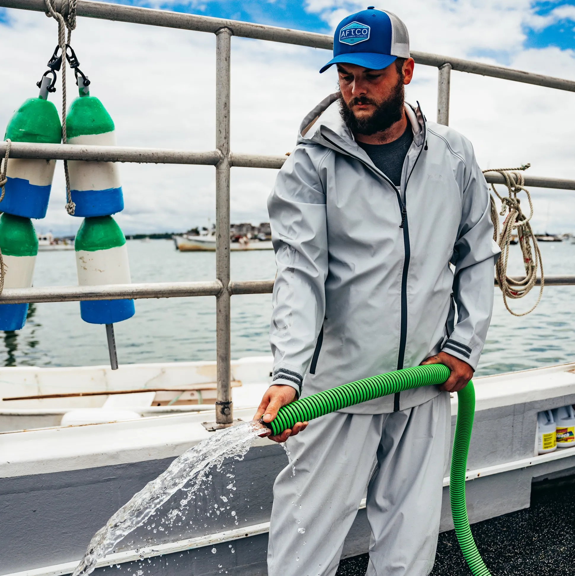 Seafarer Fishing Rain Jacket | AFTCO