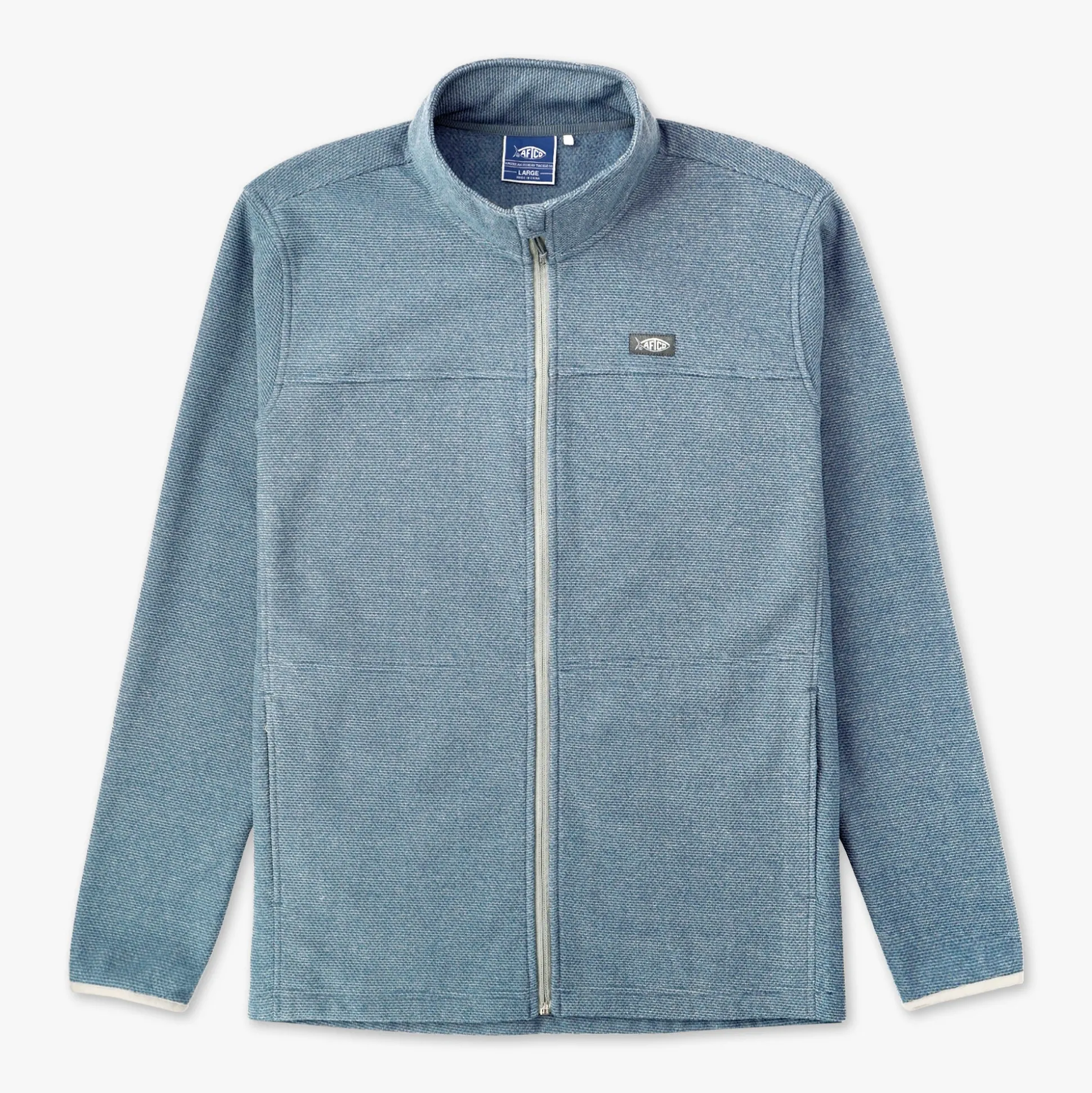 Sentinel Full Zip Fishing Fleece | AFTCO