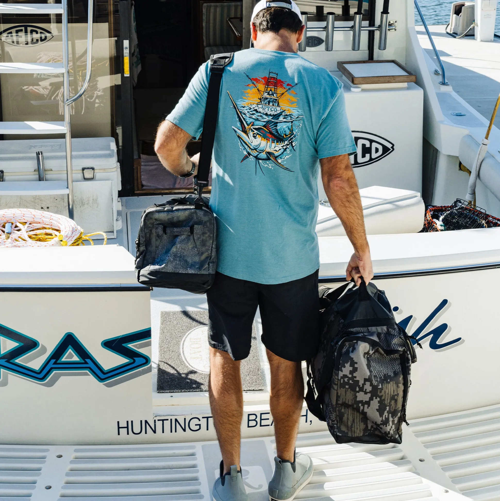 Ship Out SS Fishing T-Shirts | AFTCO