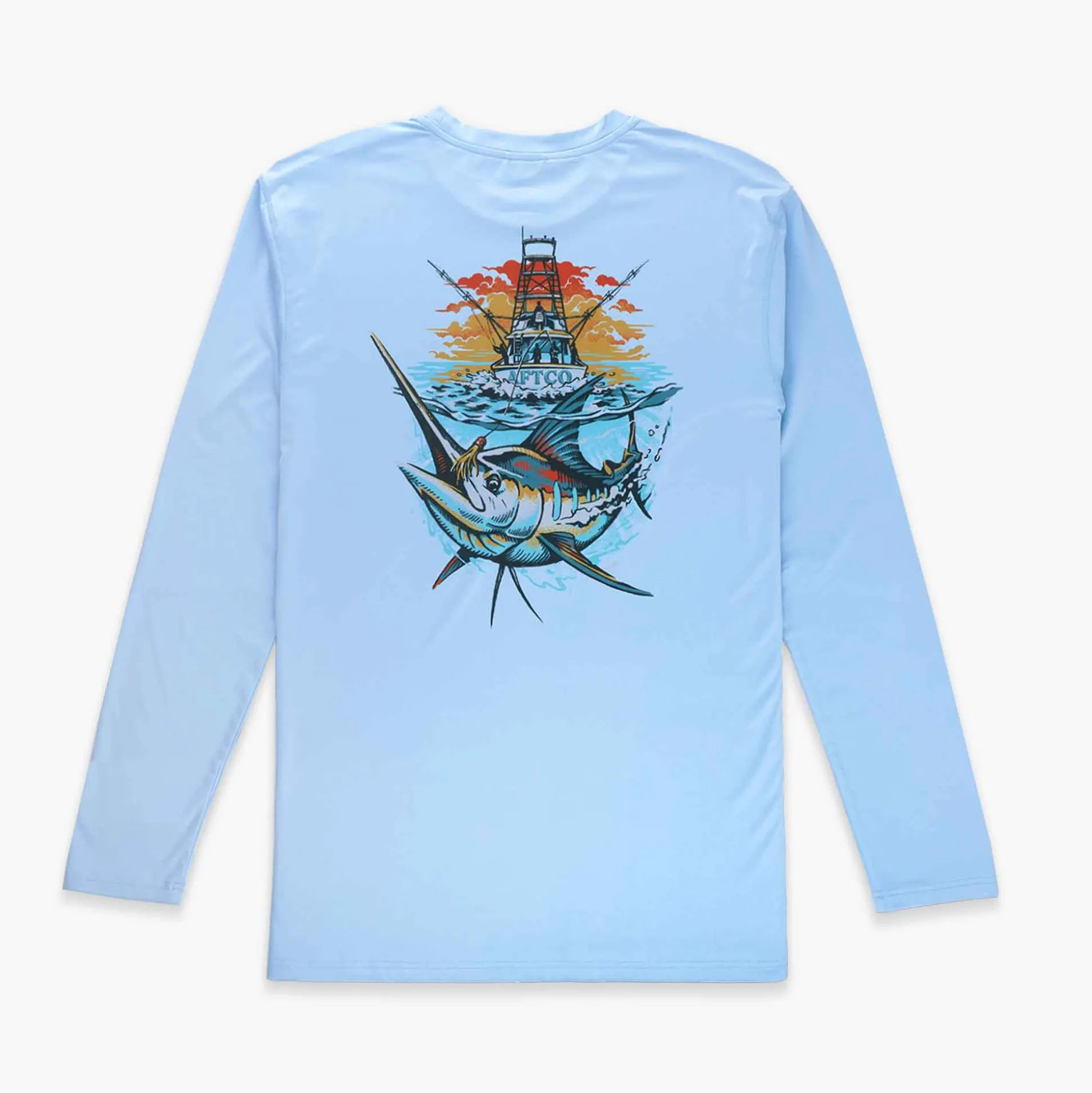 Ship Out UVX LS Fishing Sun Shirt | AFTCO