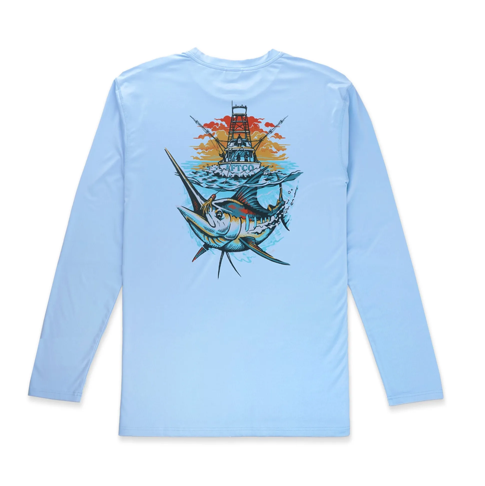 Ship Out UVX LS Fishing Sun Shirt | AFTCO