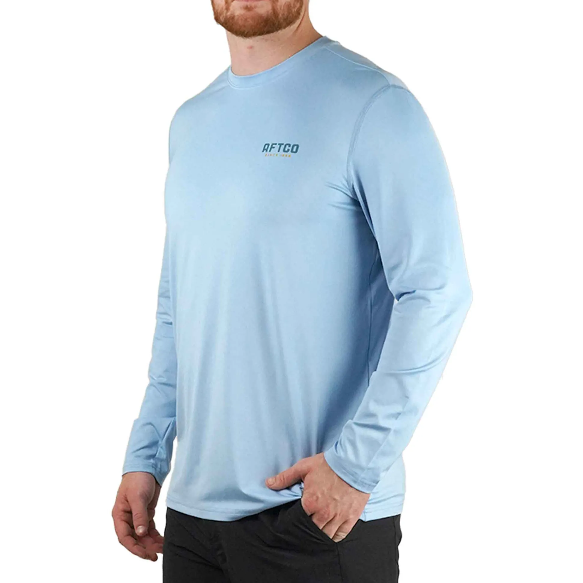 Ship Out UVX LS Fishing Sun Shirt | AFTCO