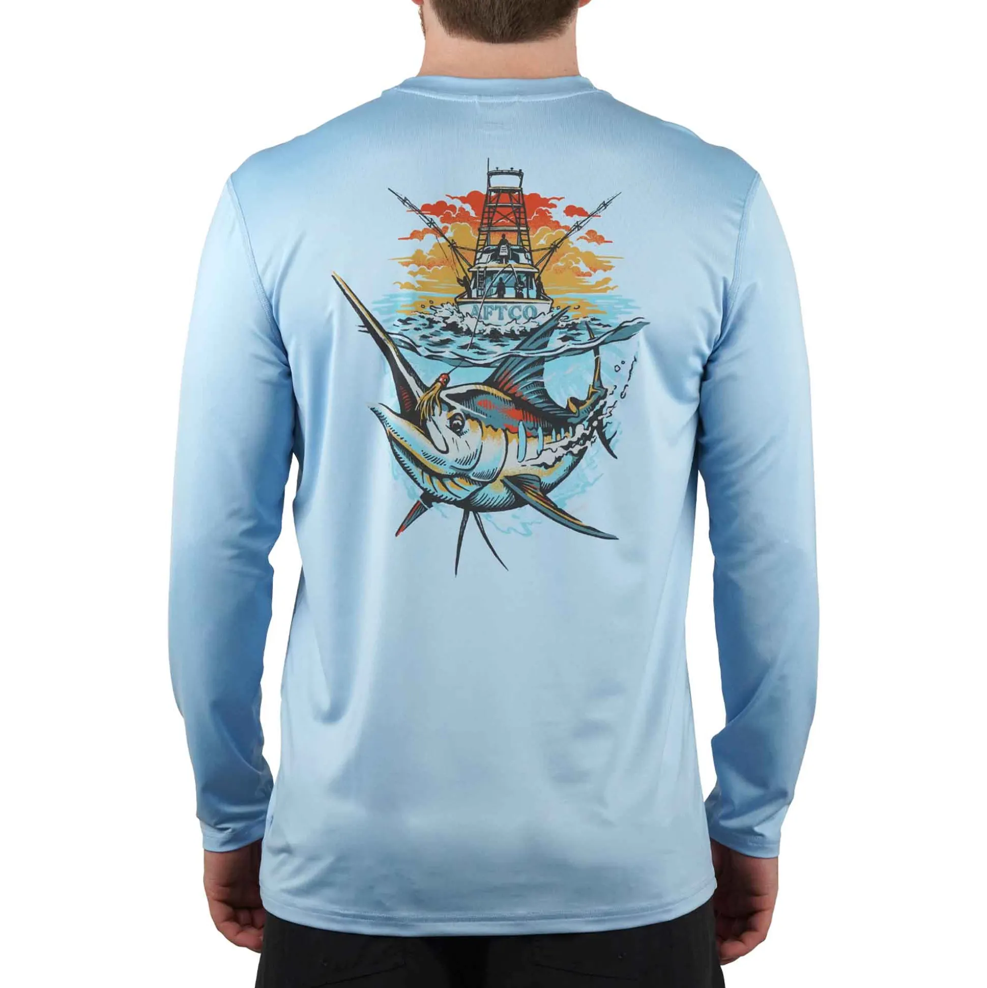 Ship Out UVX LS Fishing Sun Shirt | AFTCO