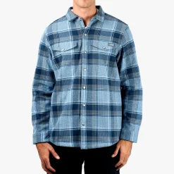 Stout Button Up Flannel Shacket | AFTCO