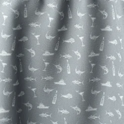 Strike Printed Swim Trunks | Deep Navy