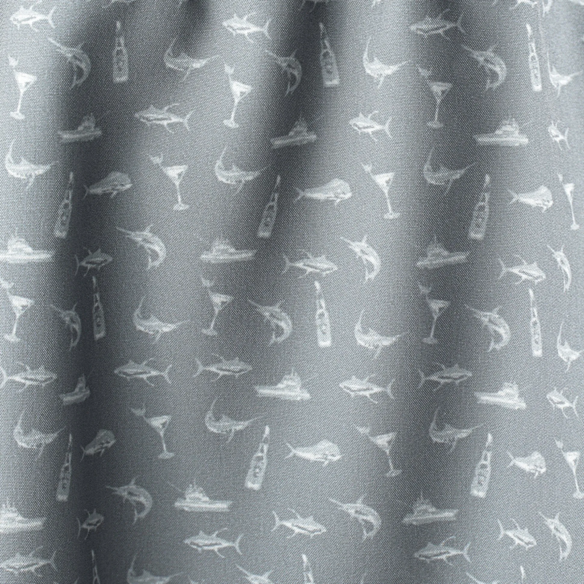 Strike Printed Swim Trunks | Deep Navy