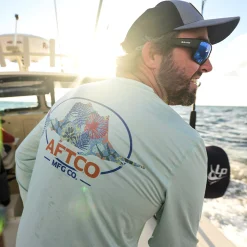 Summertime UVX LS Sun Protection Fishing Shirt | AFTCO