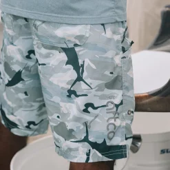 Tactical Camo Fishing Shorts - AFTCO