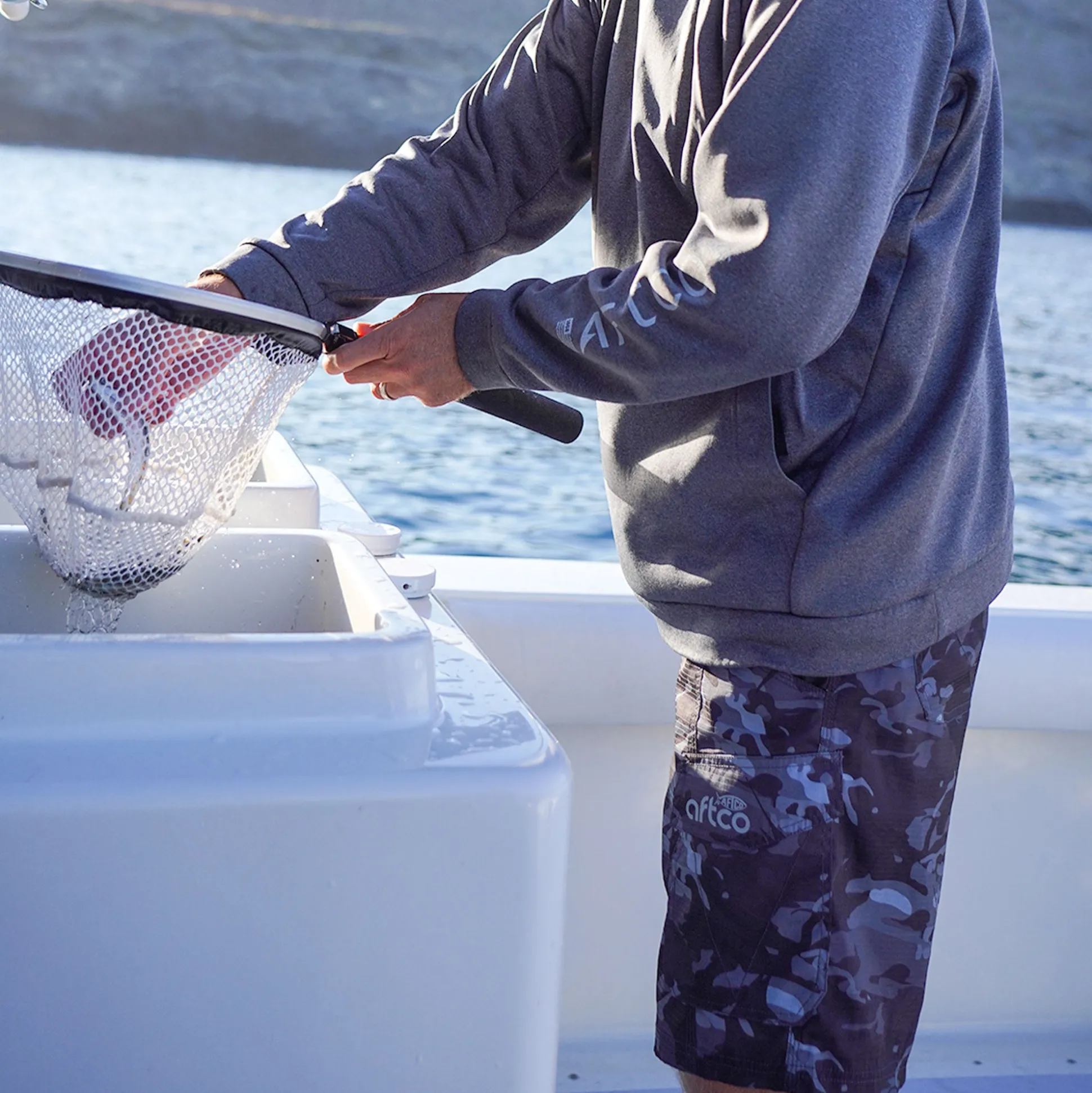 Tactical Camo Fishing Shorts - AFTCO