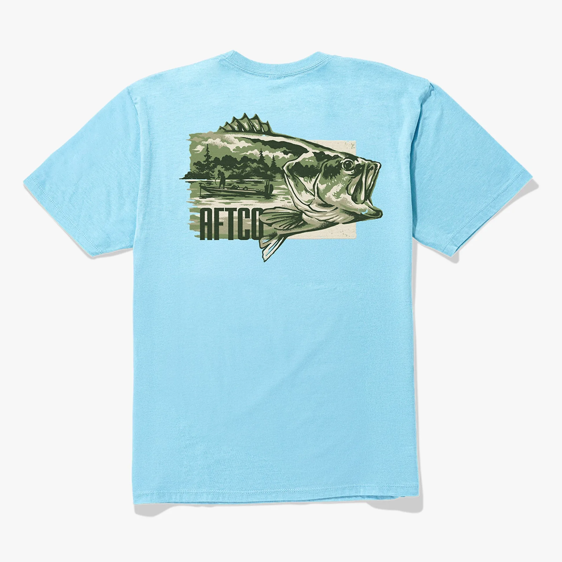 Time-Off-Short Sleeve Men's Fishing T-Shirt | AFTCO